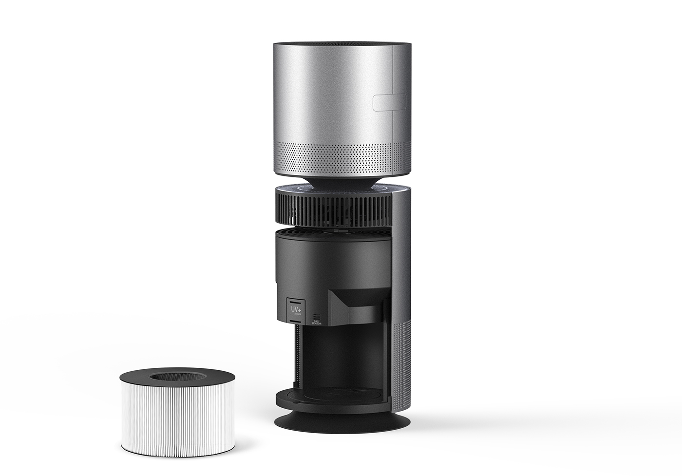 Home，an electric appliance，air cleaner，Separable，