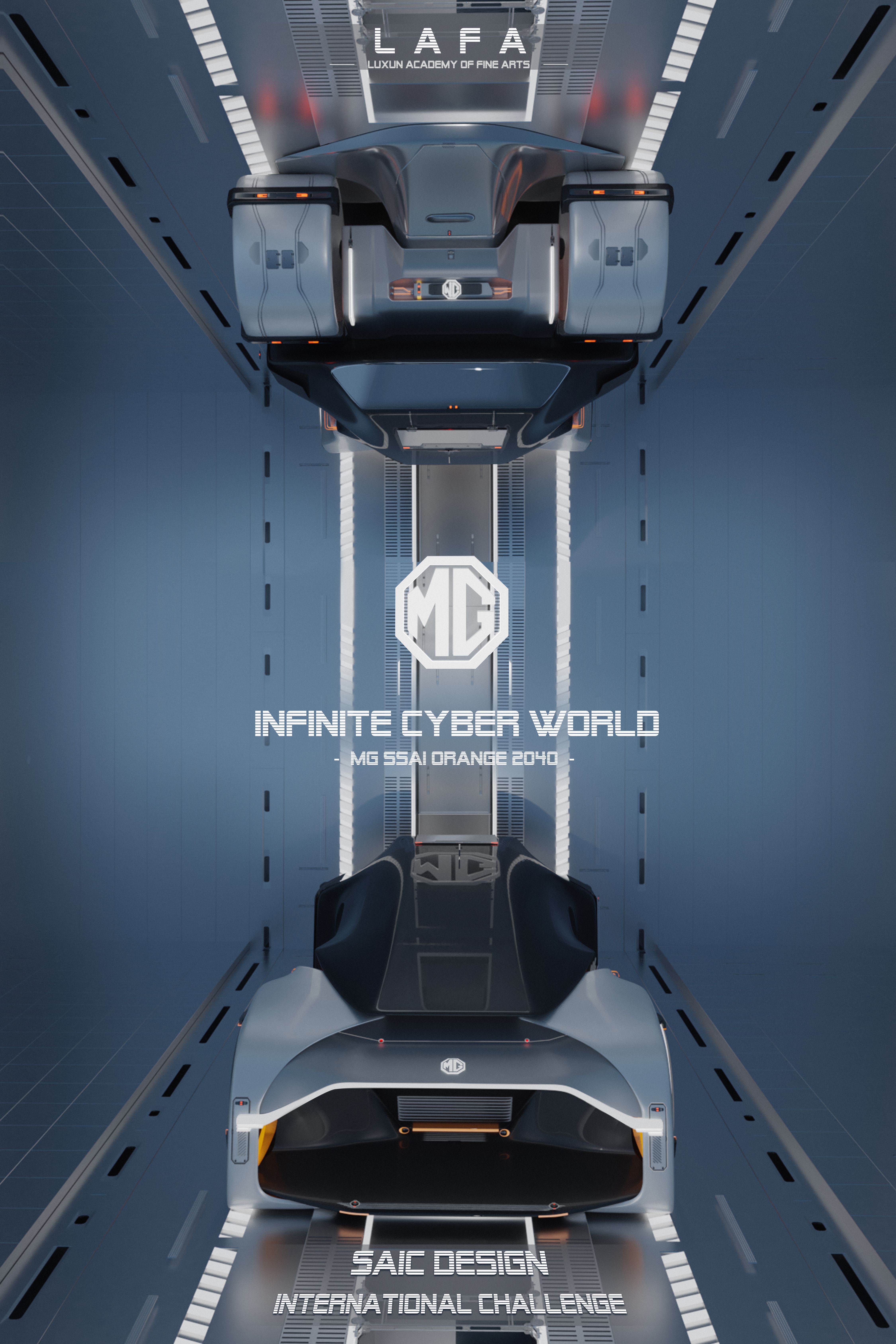 The 9th SAIC international challenge，Lu Xun Academy of Fine Arts，LAFA SSAI orange，