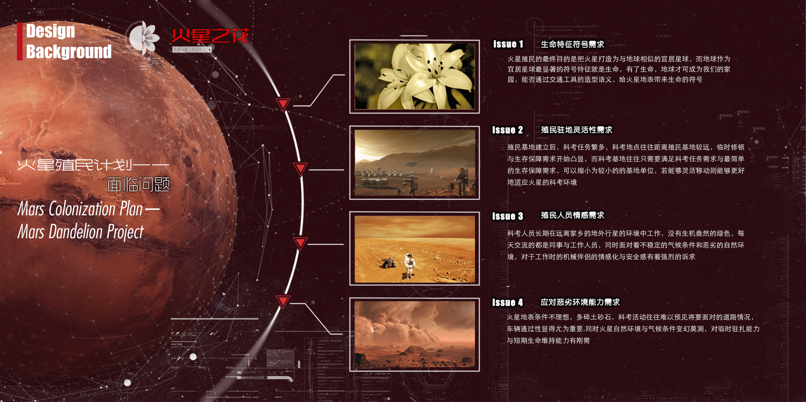 The 9th SAIC international challenge，Overseas Chinese University，Flower of Mars，