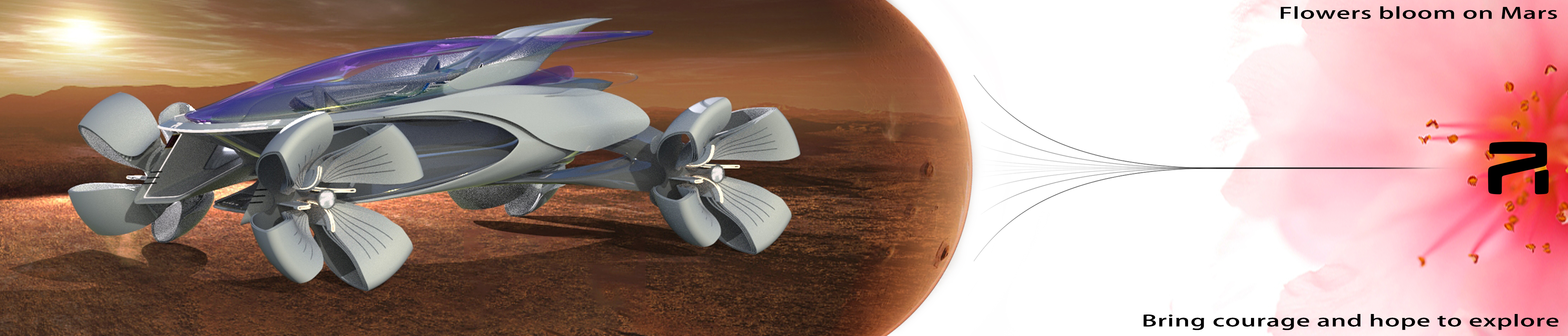 The 9th SAIC international challenge，Overseas Chinese University，Flower of Mars，