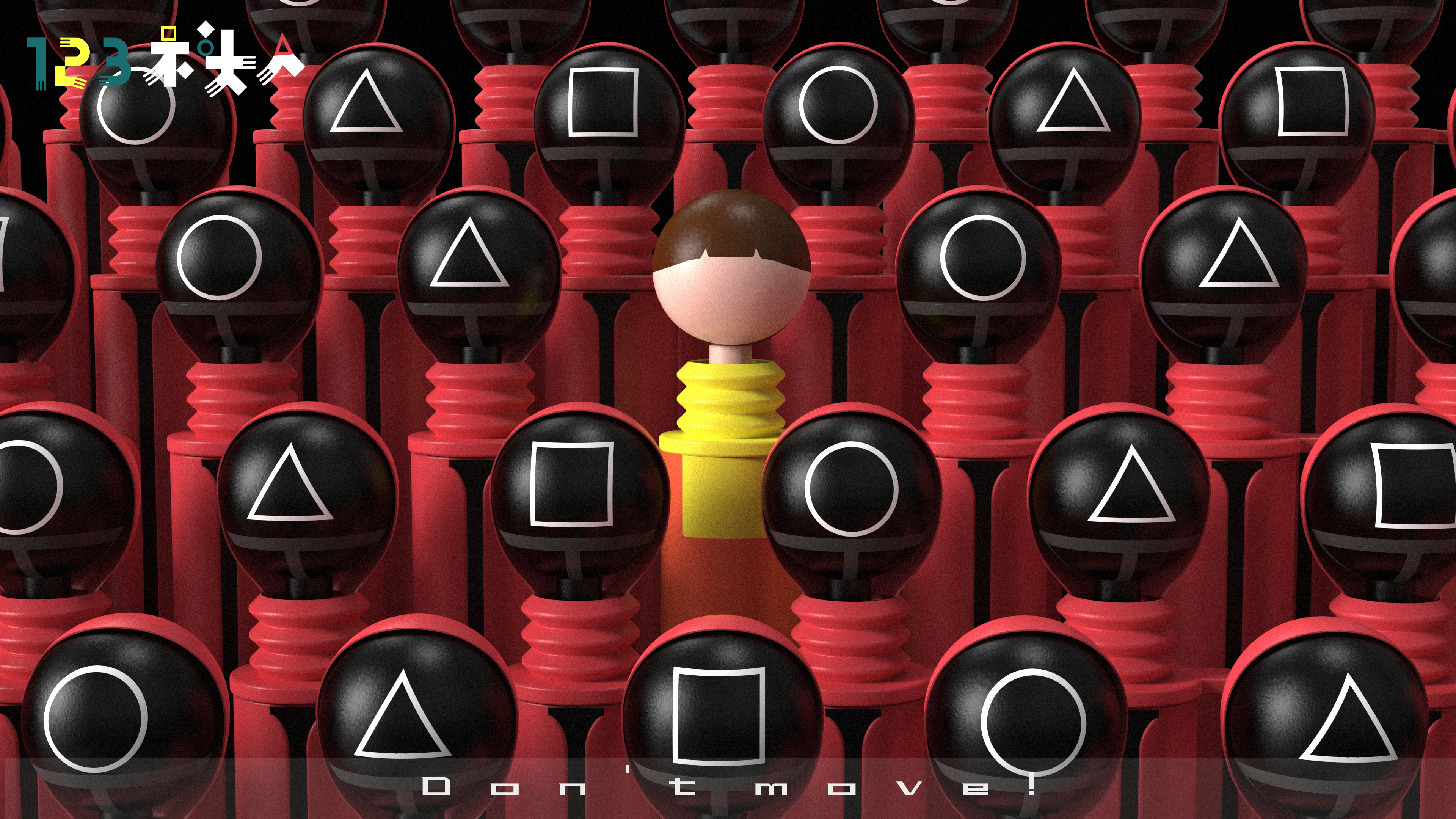 Squid game，Roller ball pen，