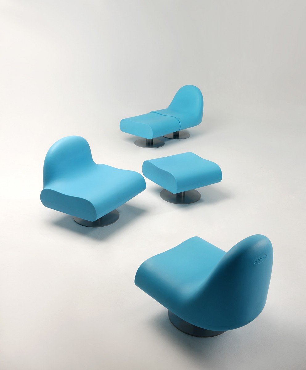 Karim，chair，blue，