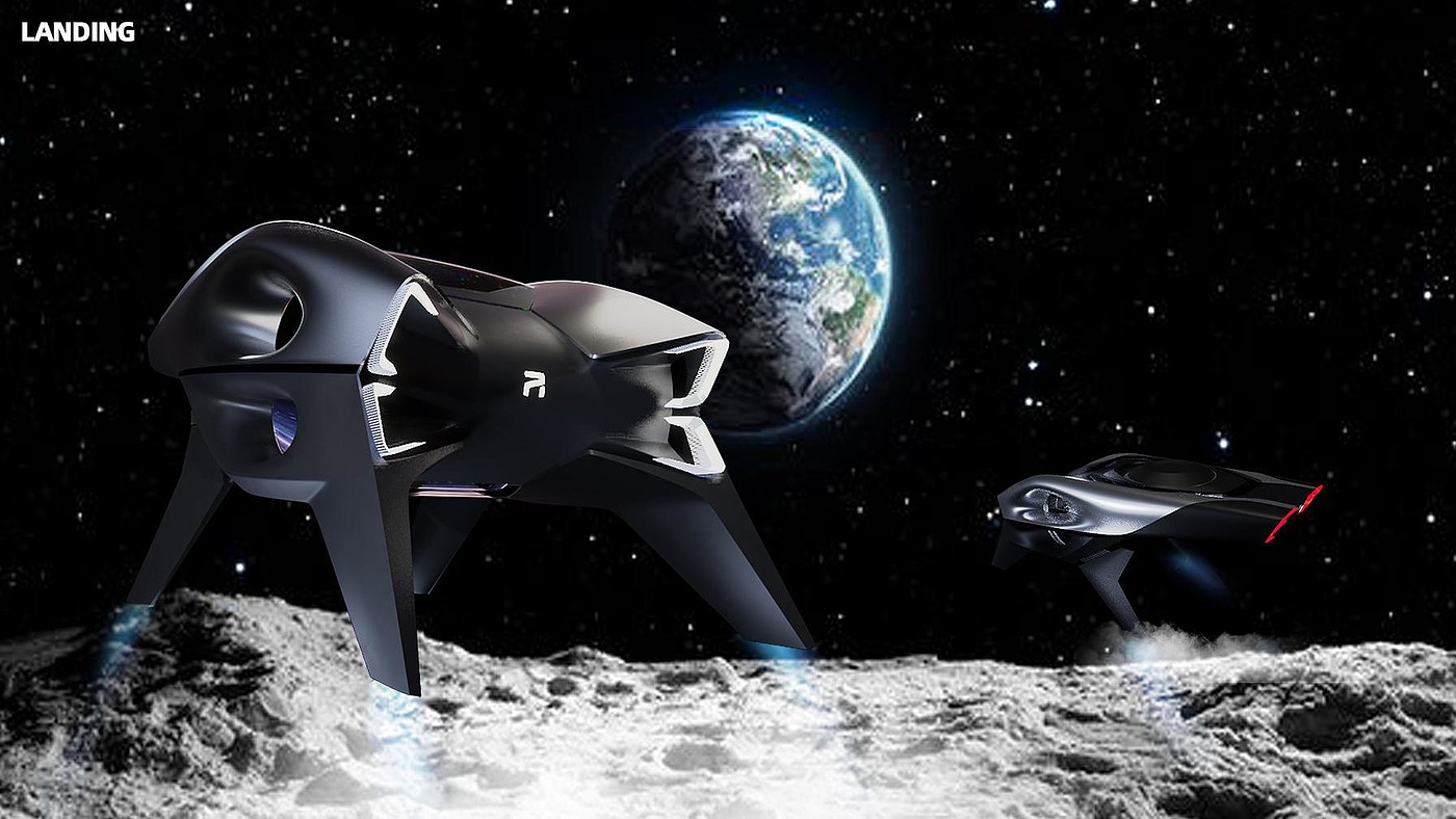The 9th SAIC international challenge，Hunan University ，MISSION LUNAR，LEE THE CRADLE，