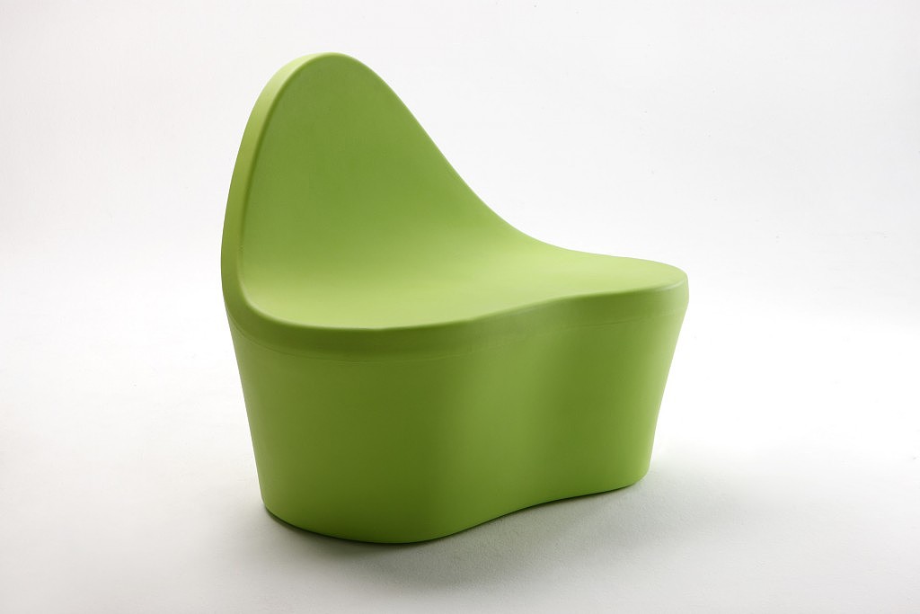 Karim，chair，green，