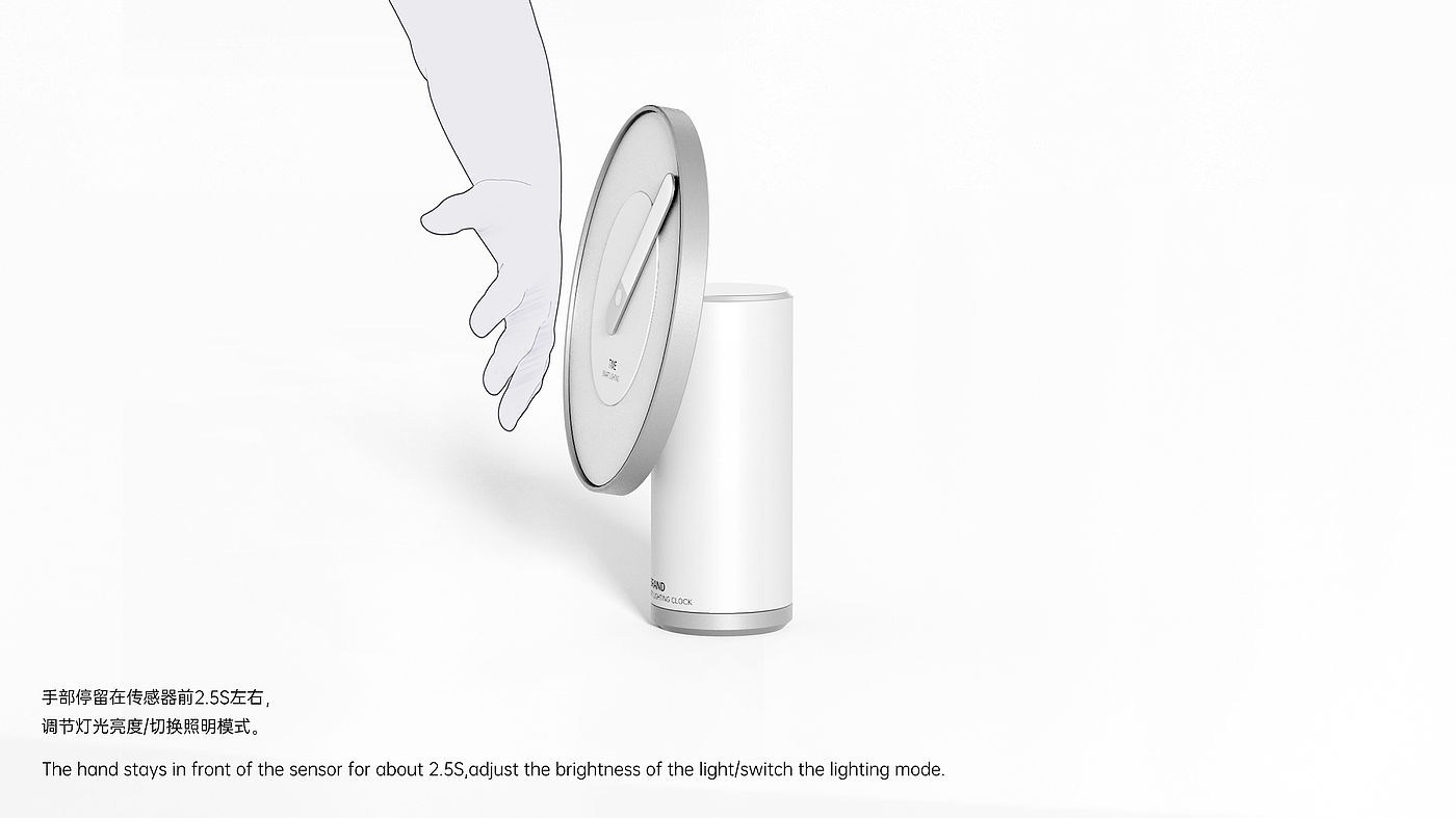 lighting，Creative design，Clock innovation，Noun interpretation，