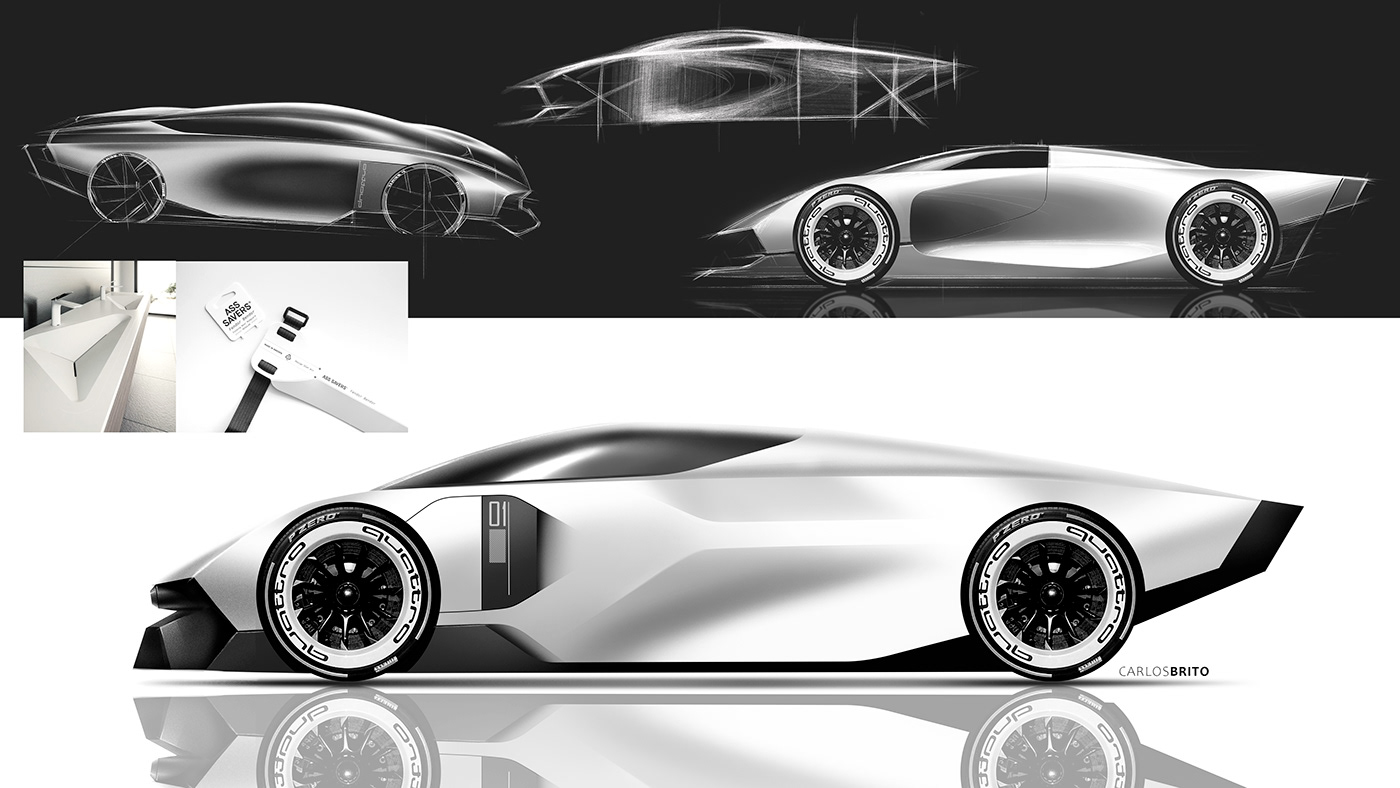 automobile，audi，sketch，