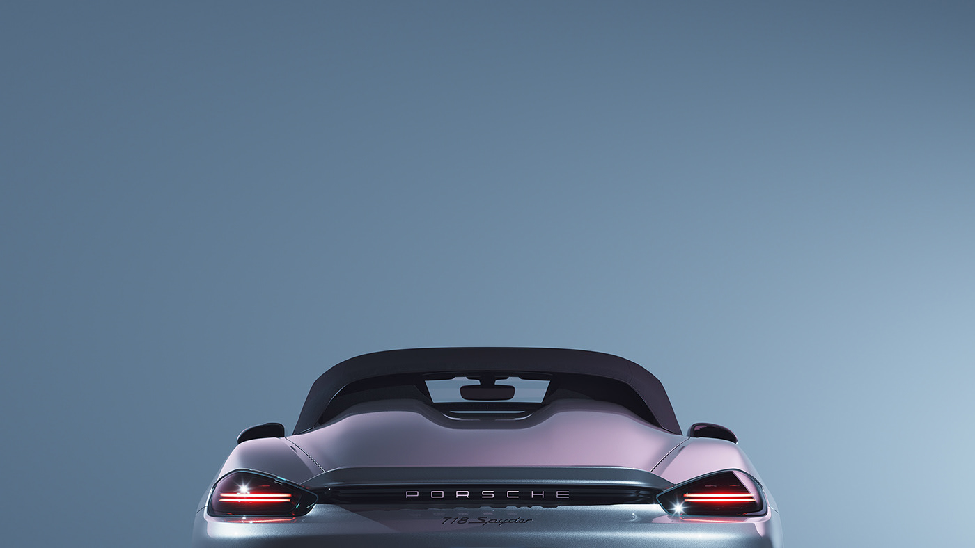 automobile，Porsche，cgi，