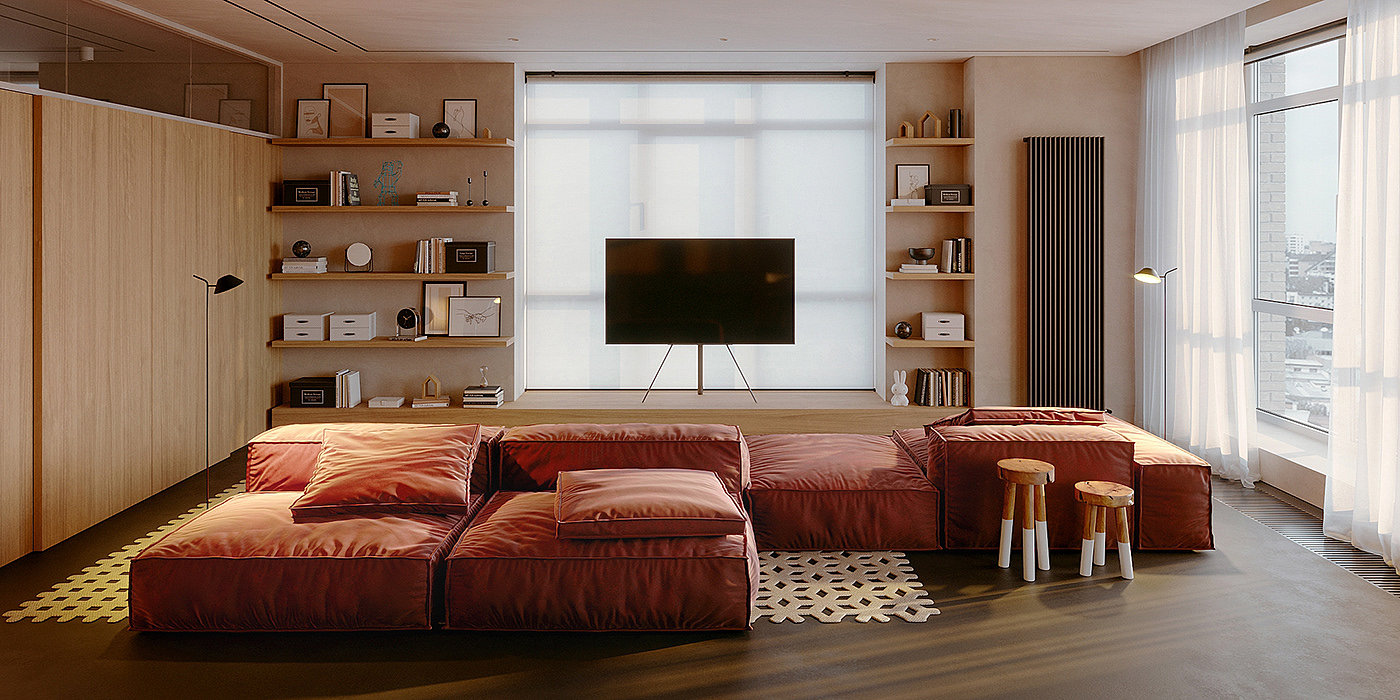 沙发，客厅，空间设计，