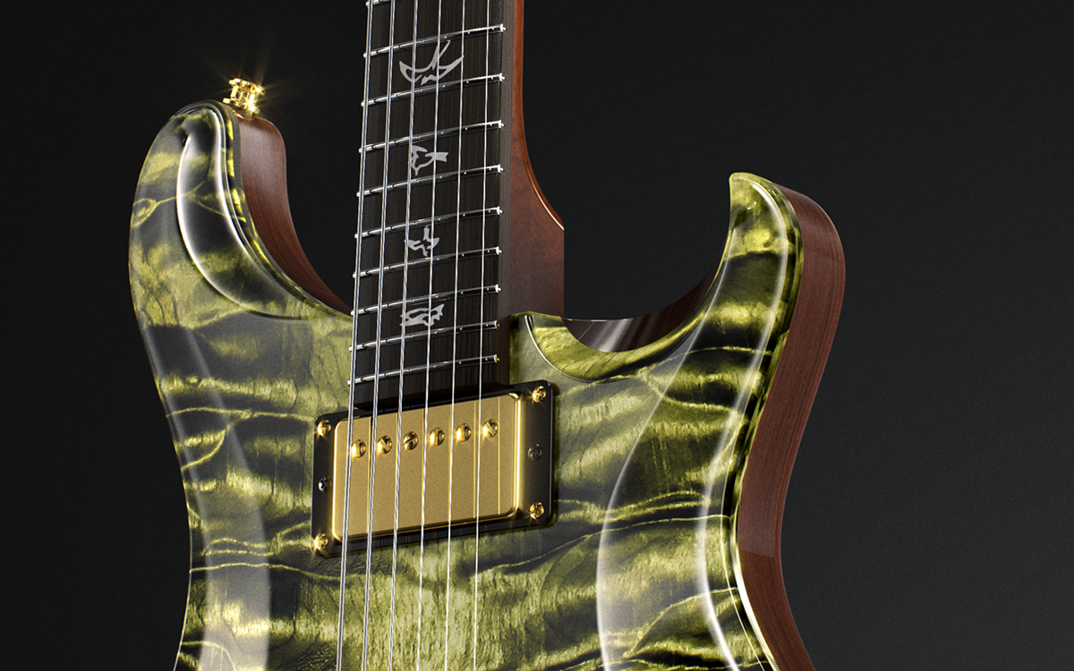 guitar，Paul，Reed，Smith，