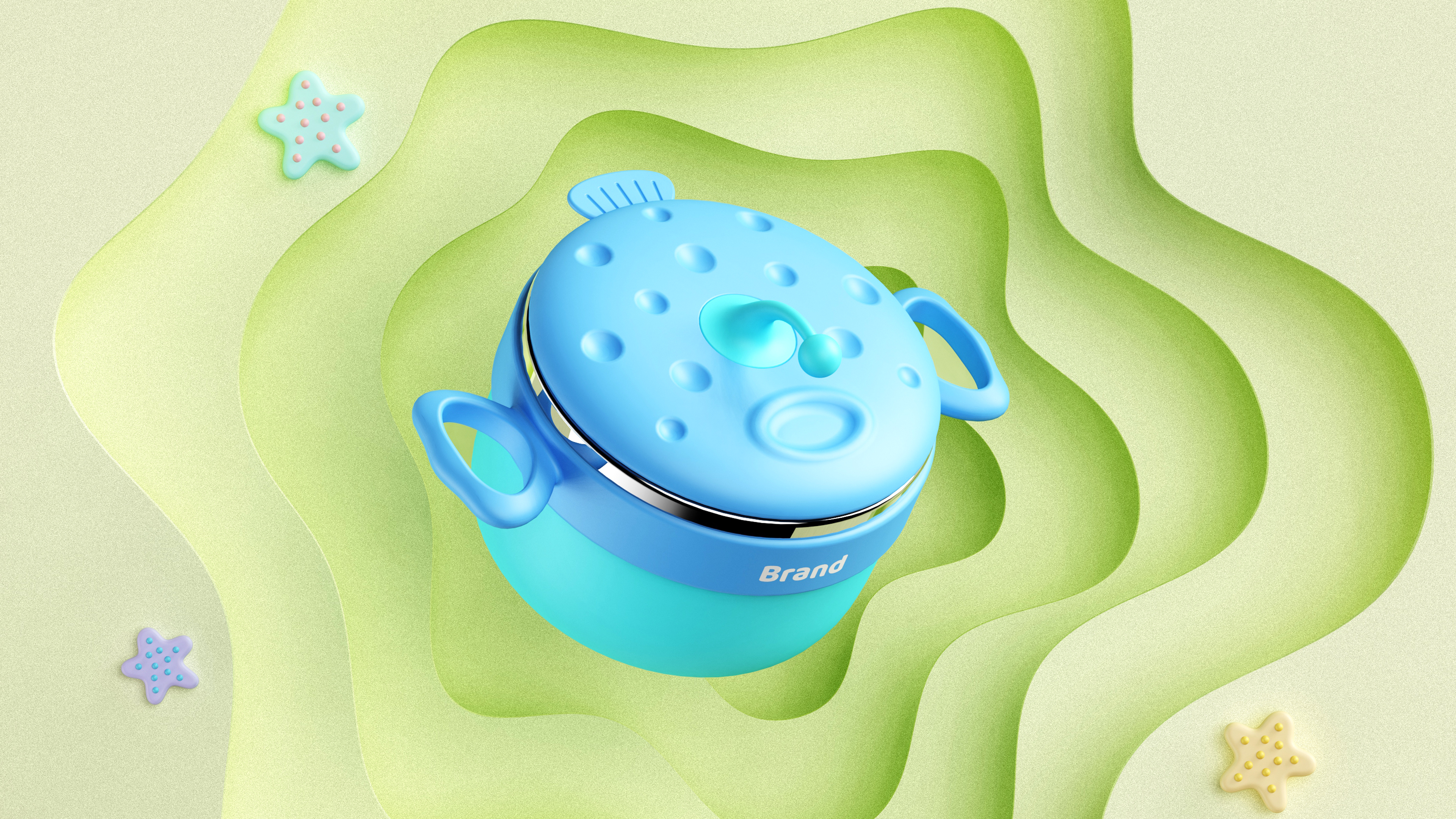 Children's products，Children tableware，Heat preservation bowl，