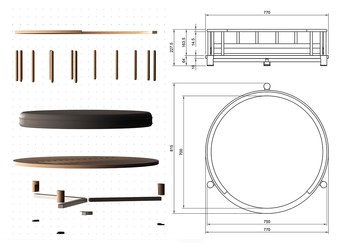 Berk Page，GR ÖTOM，Sustainable design，IKEA，Detachable design，Environmentally friendly design，