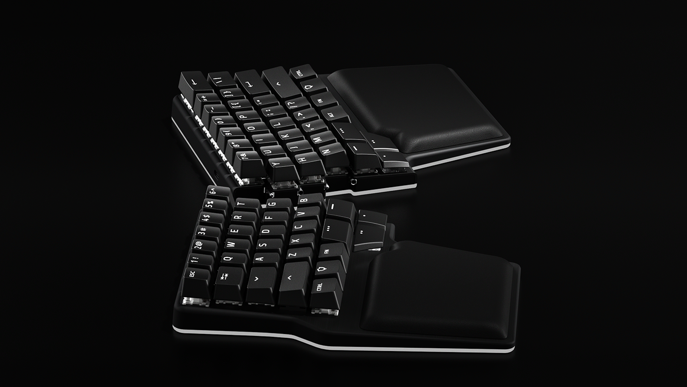Dygma Raise，Ergonomics，Customizable design，Keyboard design，product design，