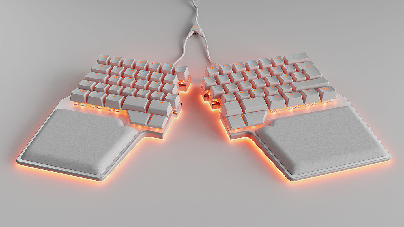 Dygma Raise，Ergonomics，Customizable design，Keyboard design，product design，