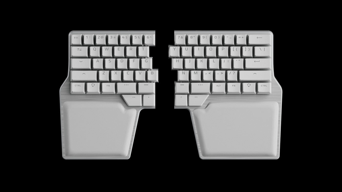 Dygma Raise，Ergonomics，Customizable design，Keyboard design，product design，