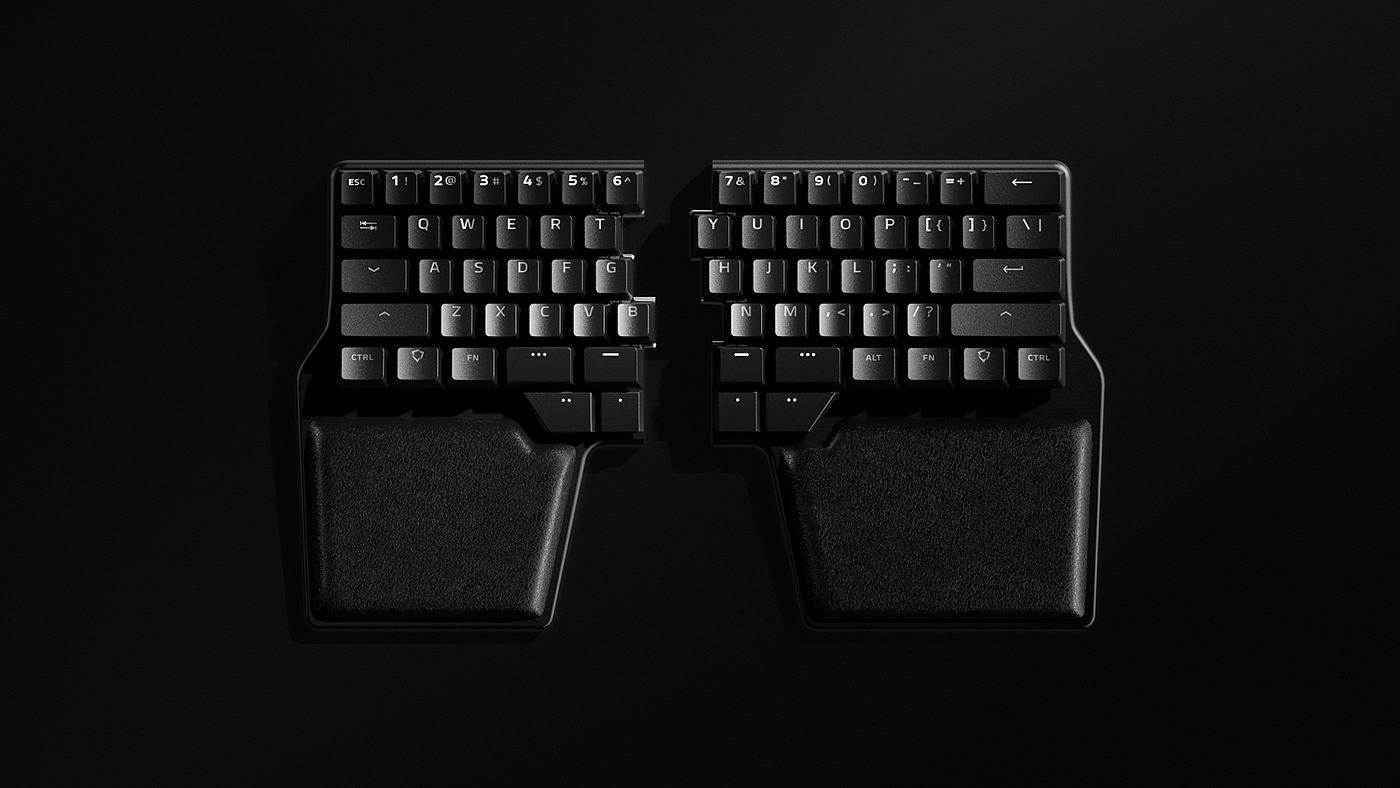 Dygma Raise，Ergonomics，Customizable design，Keyboard design，product design，