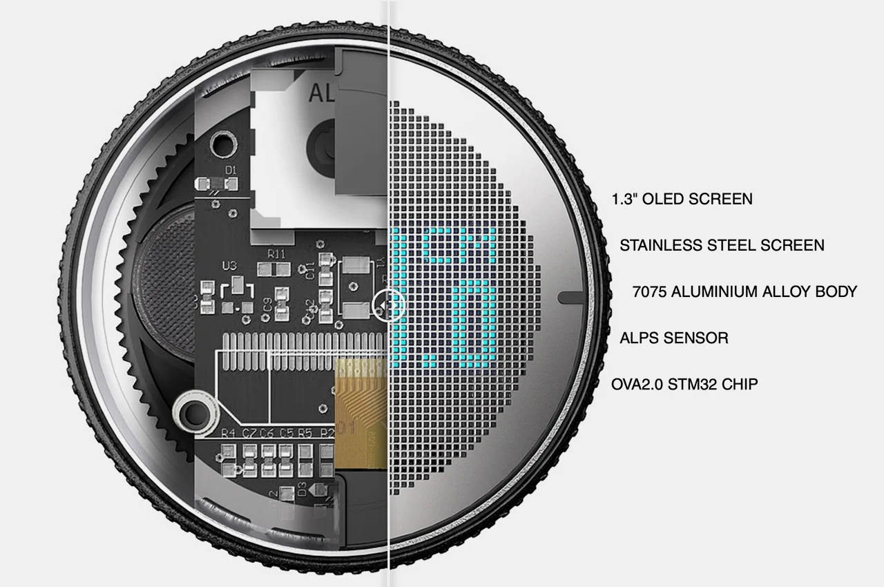 ROLLOVA V2. 0，OLED screen，product design，