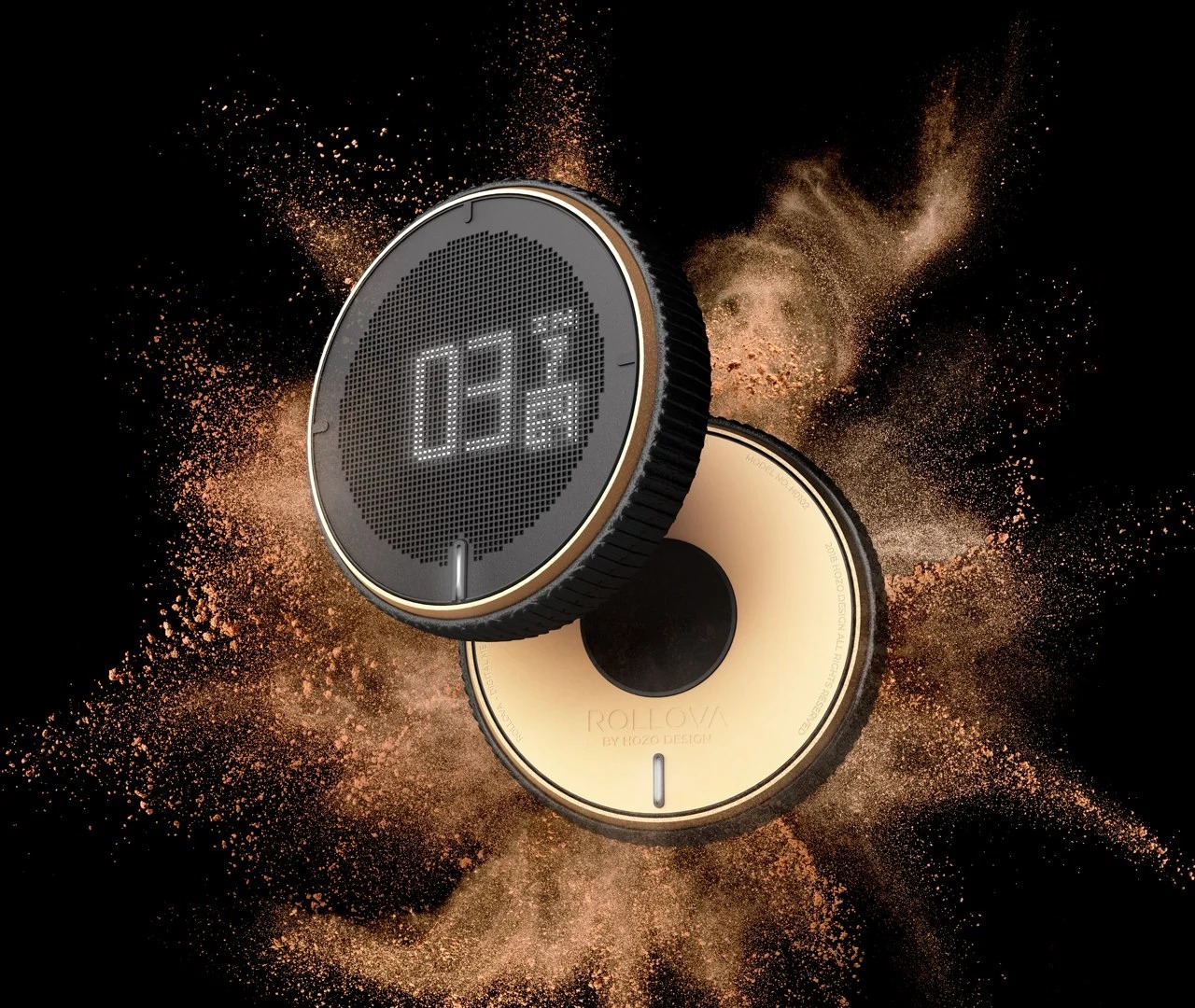 ROLLOVA V2. 0，OLED screen，product design，