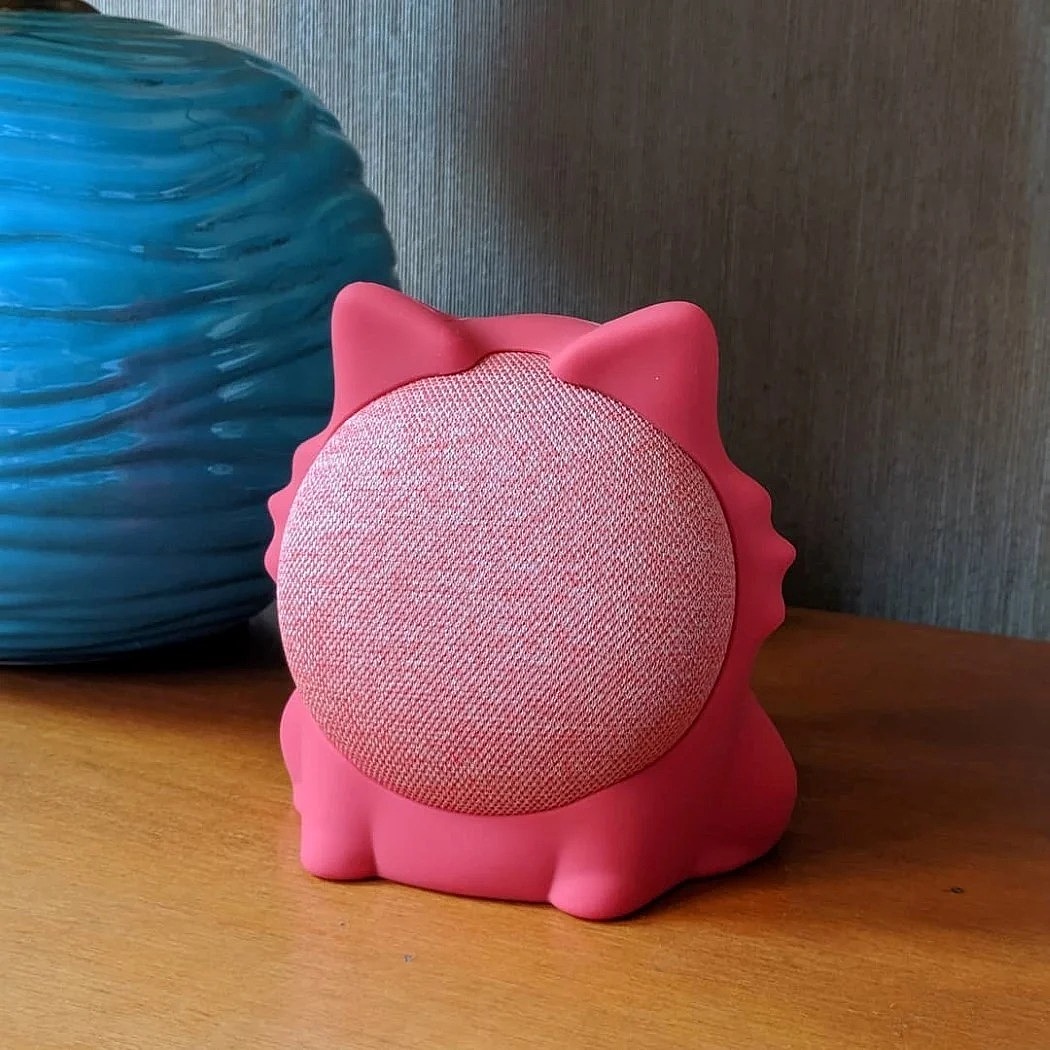 ODD-ON Industries，Google Nest Mini，Desktop cat，Response command，product design，