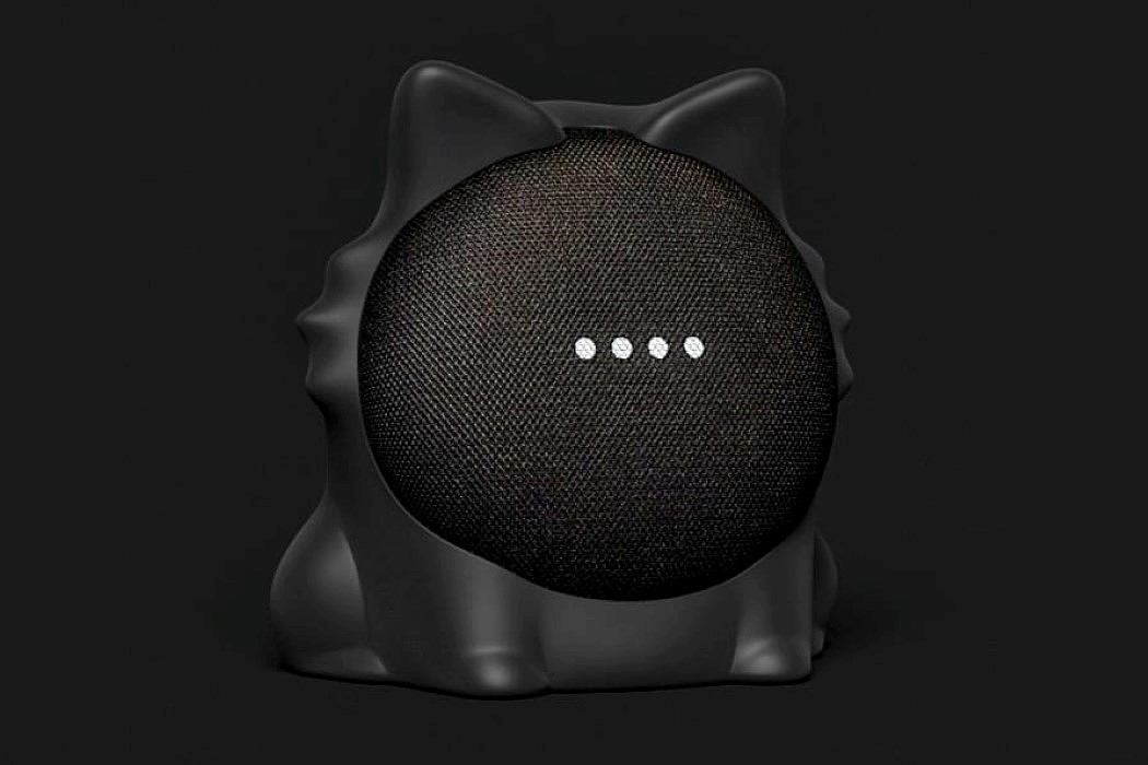 ODD-ON Industries，Google Nest Mini，桌面猫，响应命令，产品设计，