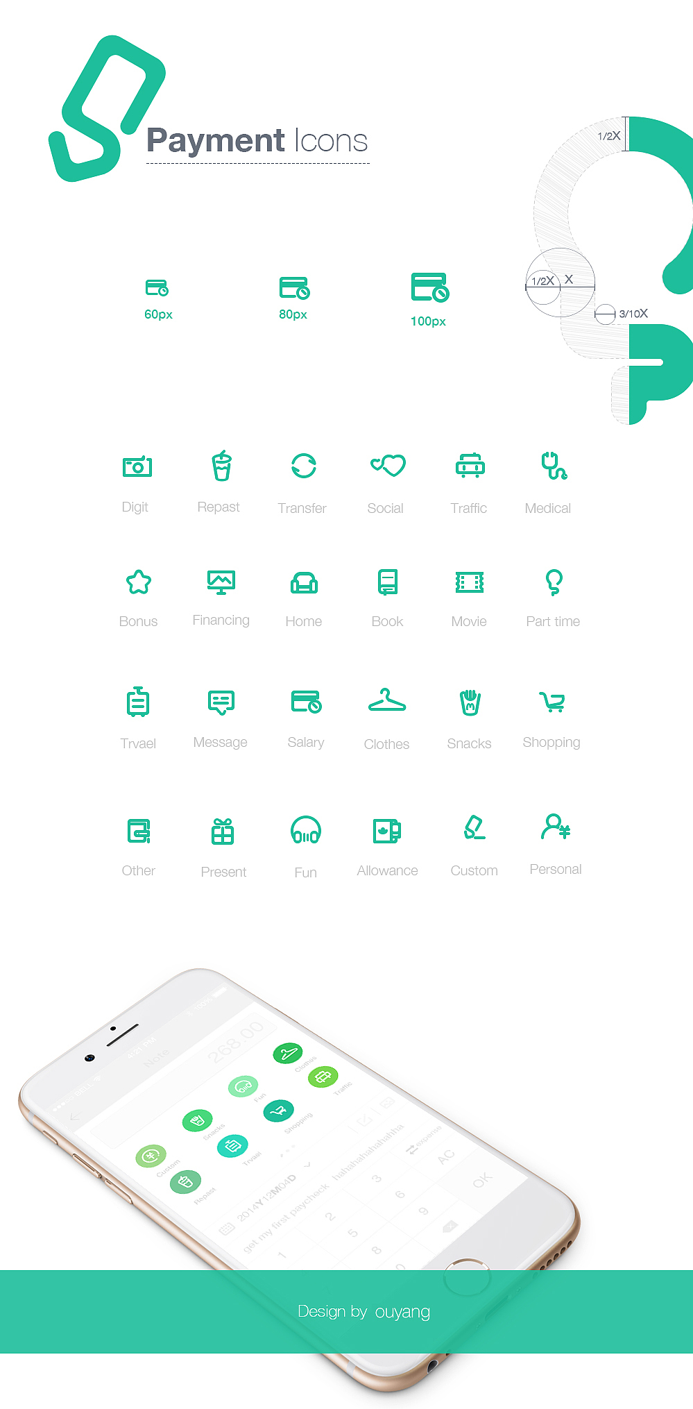 Payment icons - 普象网