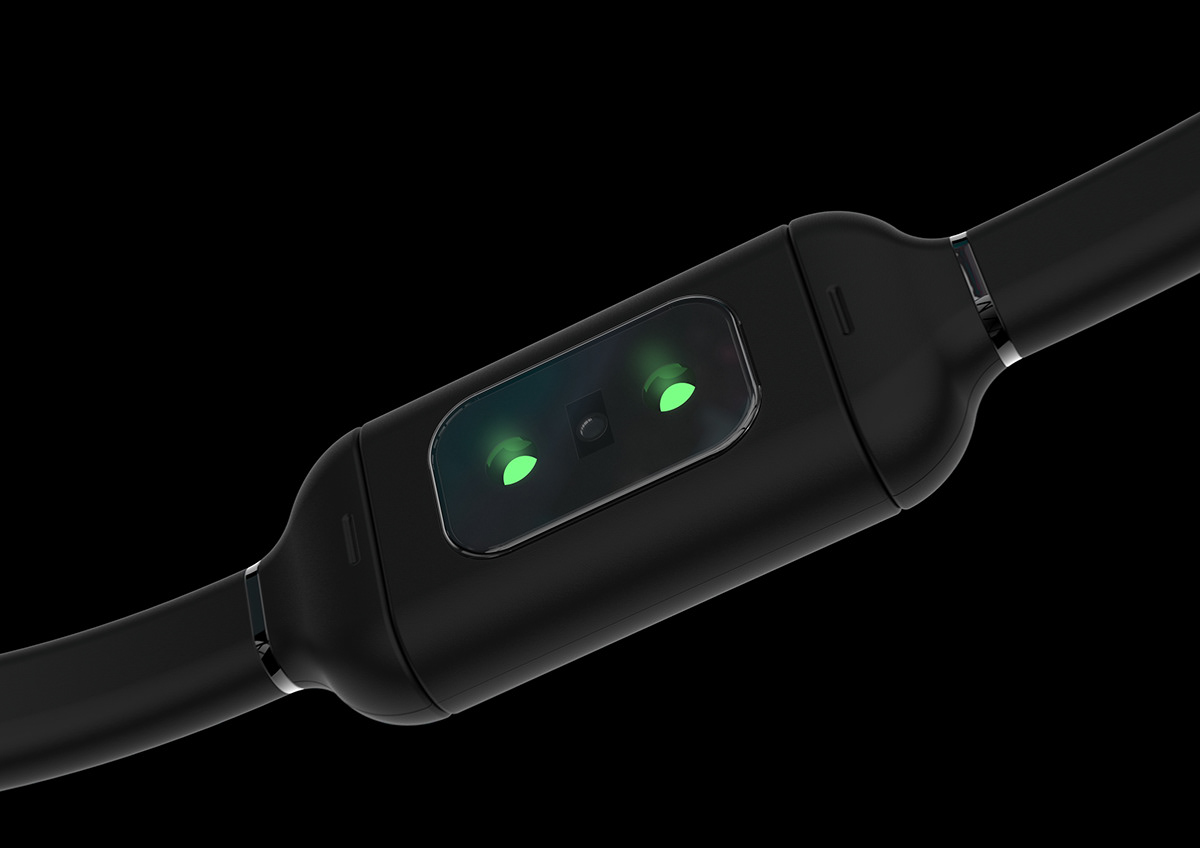 ，Visual expression，product design，Detachable design，Magnetic charging line，