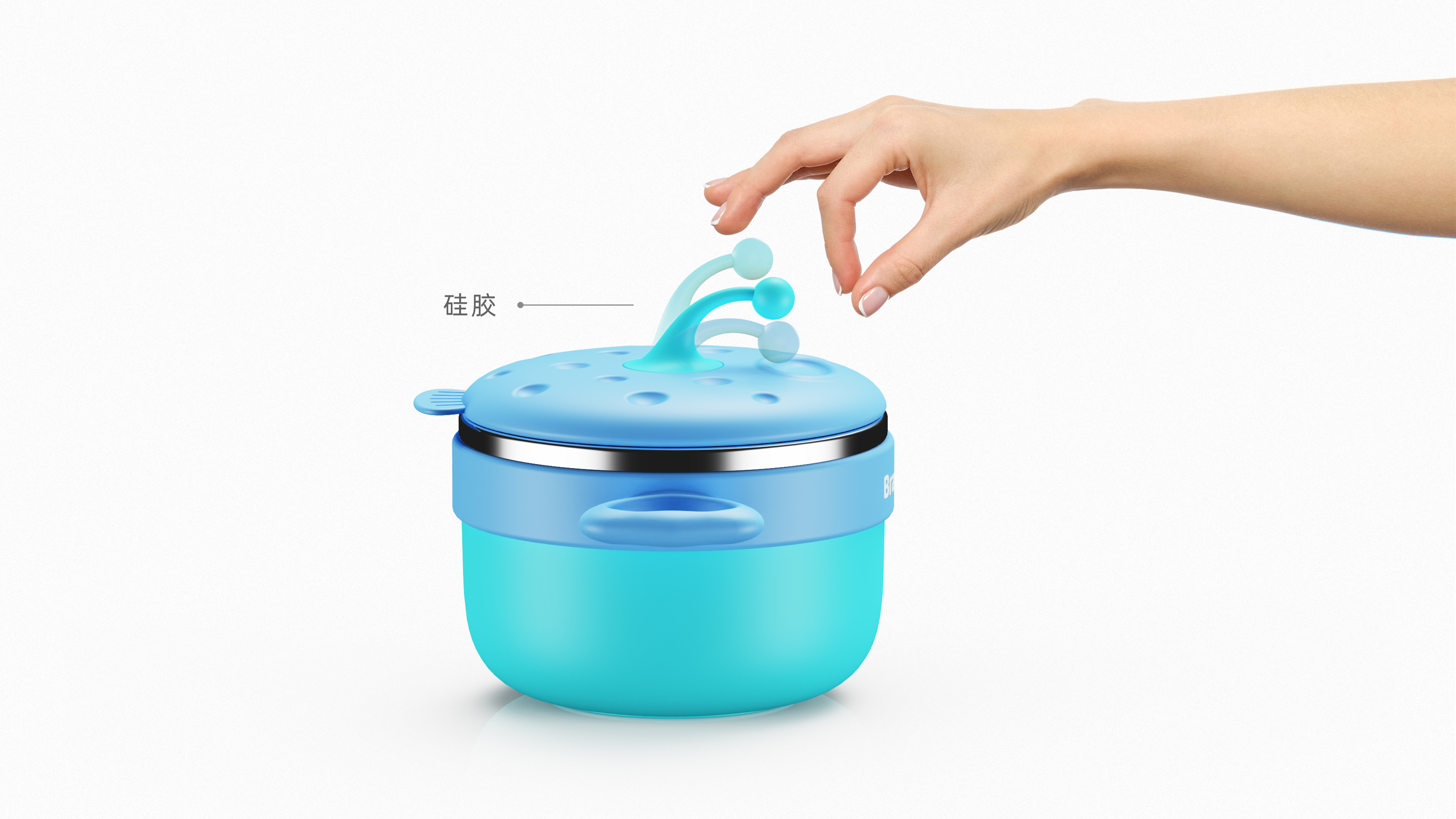 Children's products，Children tableware，Heat preservation bowl，