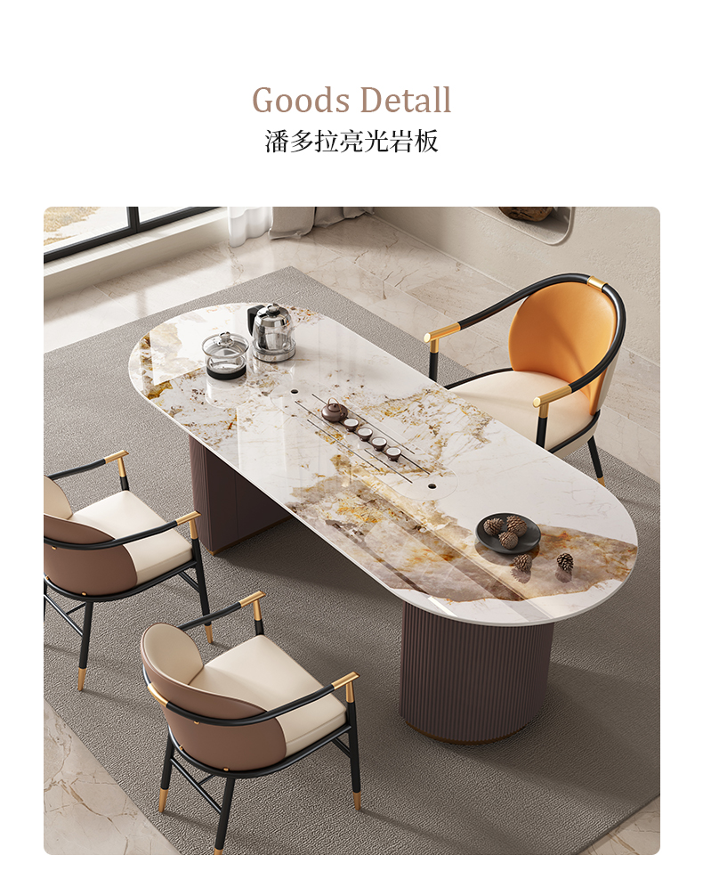 Store reception desk and tea table，