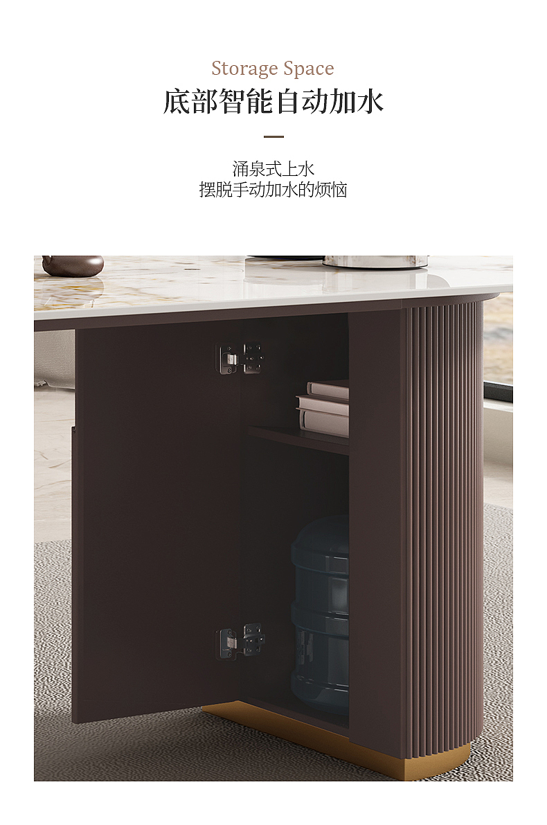 Store reception desk and tea table，