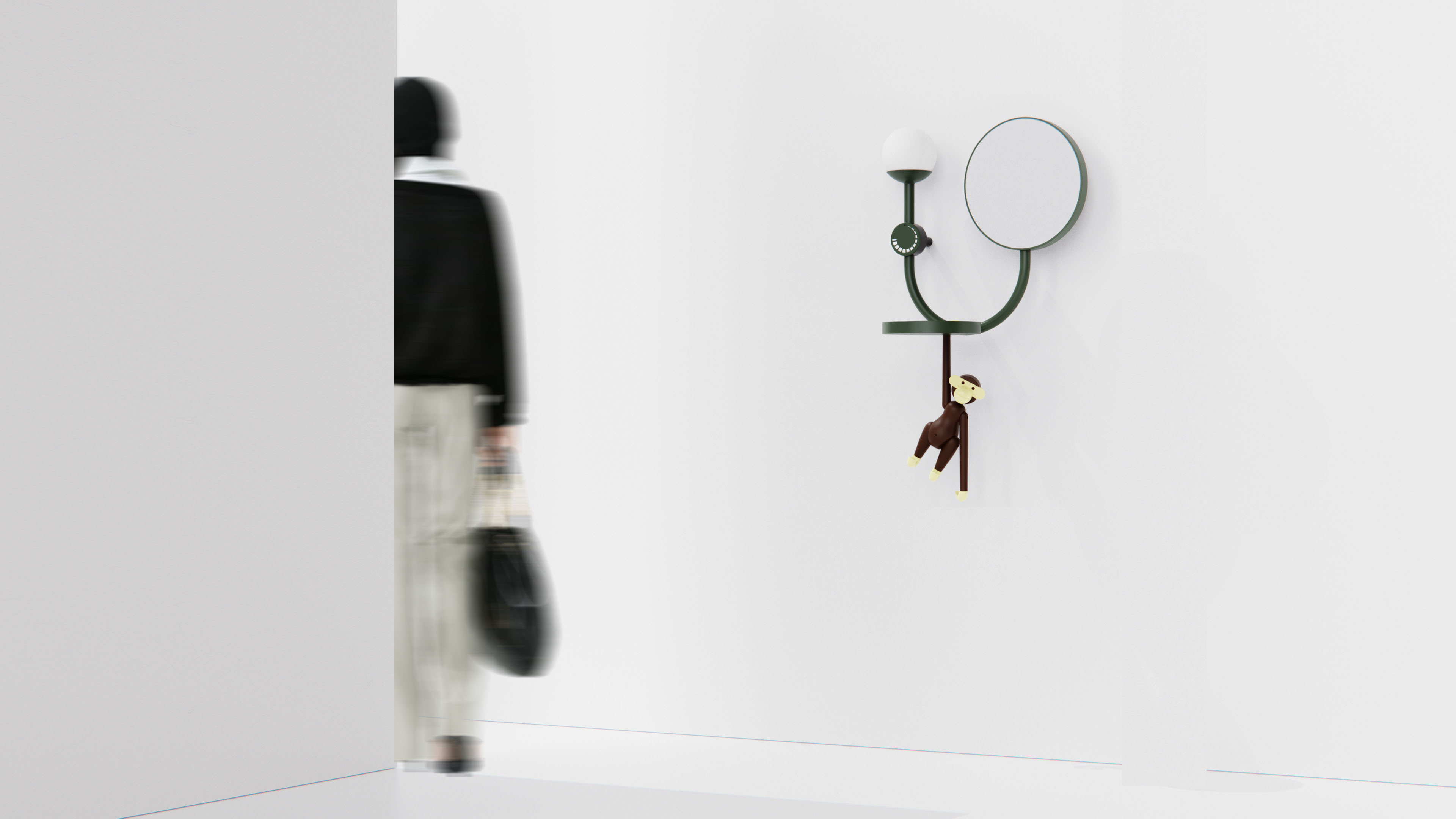 industrial design，furniture，Render，mirror，Table，lamp，