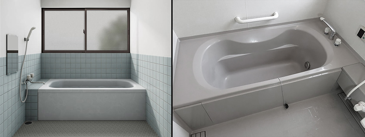 Japanese family spa bathroom，Sanitary ware，bathtub，BOTTLE，