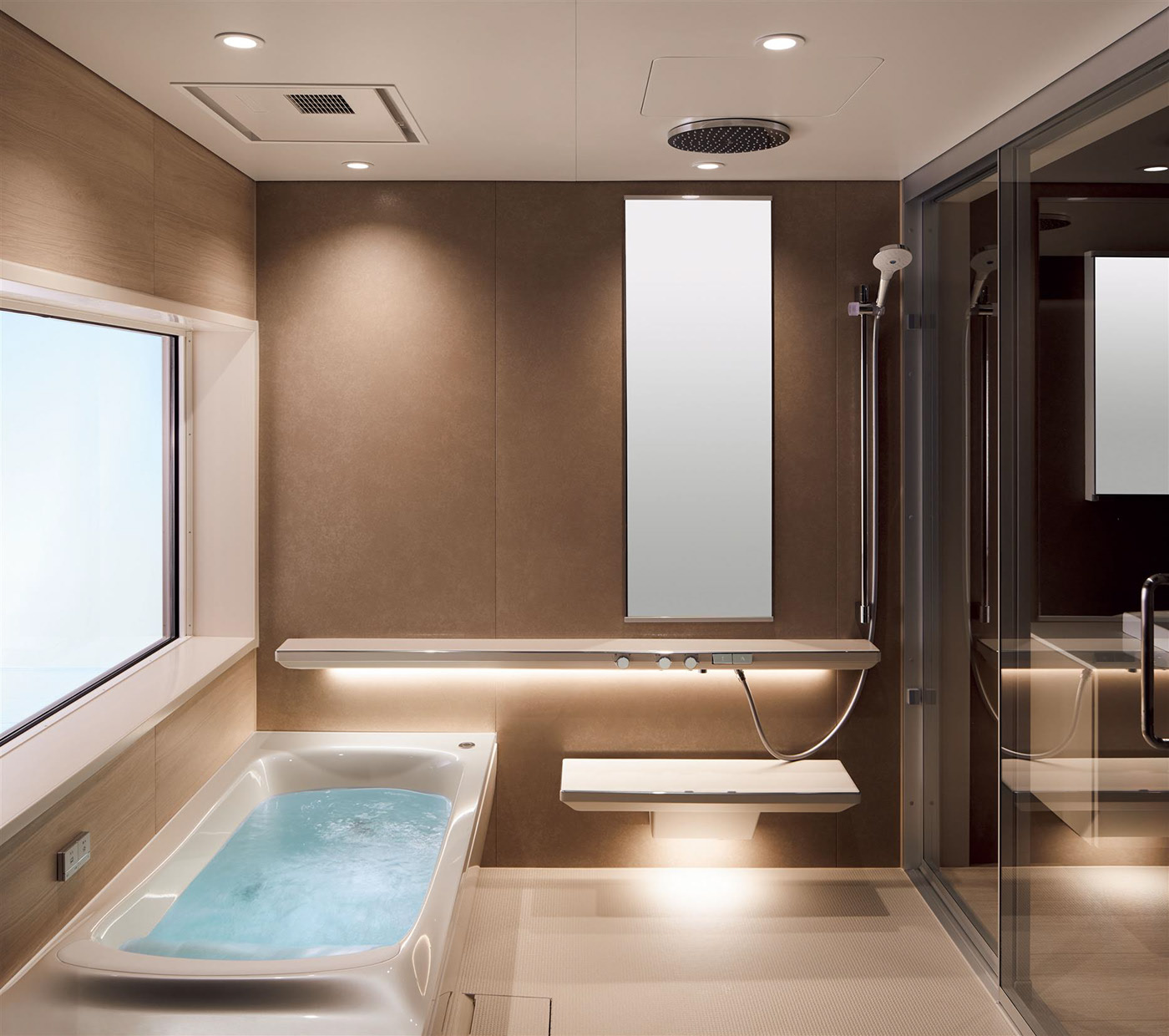 Japanese family spa bathroom，Sanitary ware，bathtub，BOTTLE，