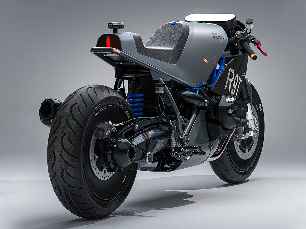 motorcycle，BMW R9T iD:2，