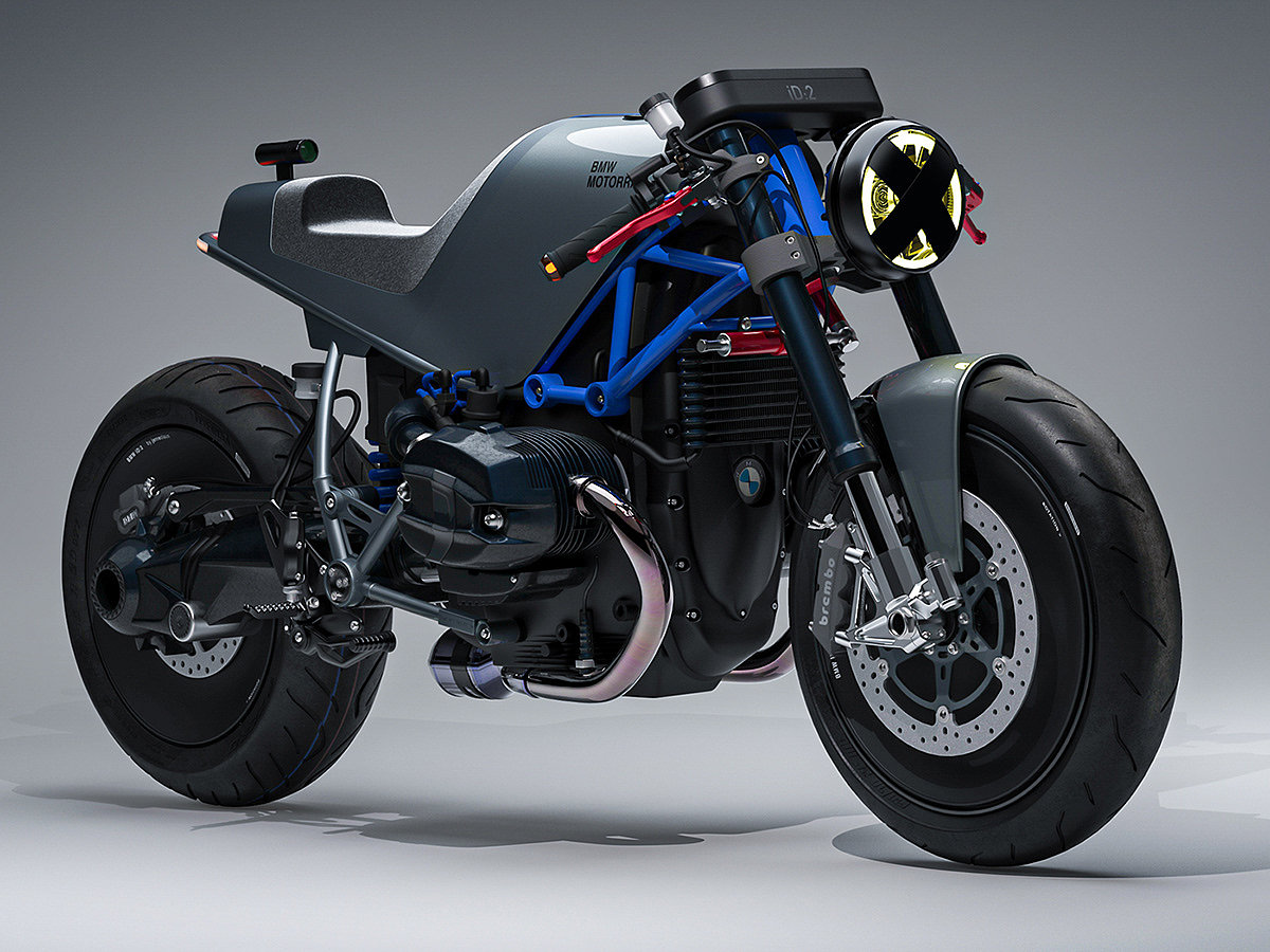 motorcycle，BMW R9T iD:2，