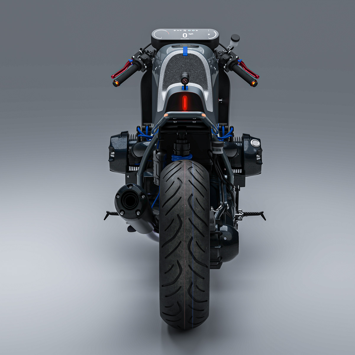 motorcycle，BMW R9T iD:2，