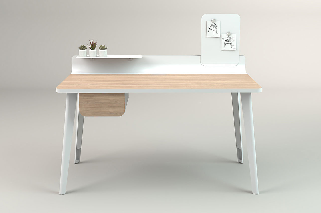 Table，desk，Sleek table，