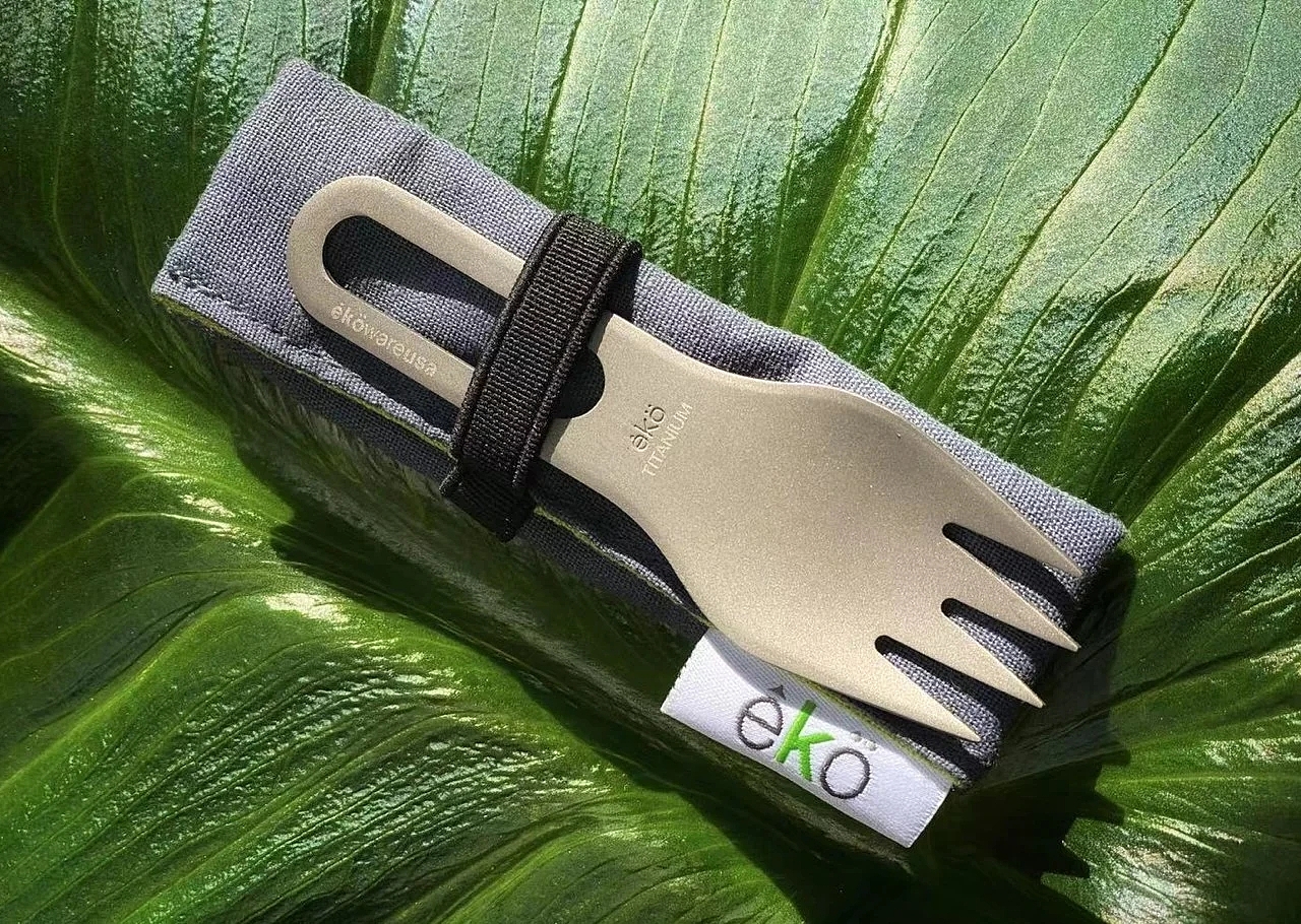 Fork spoon，titanium，SporKit，