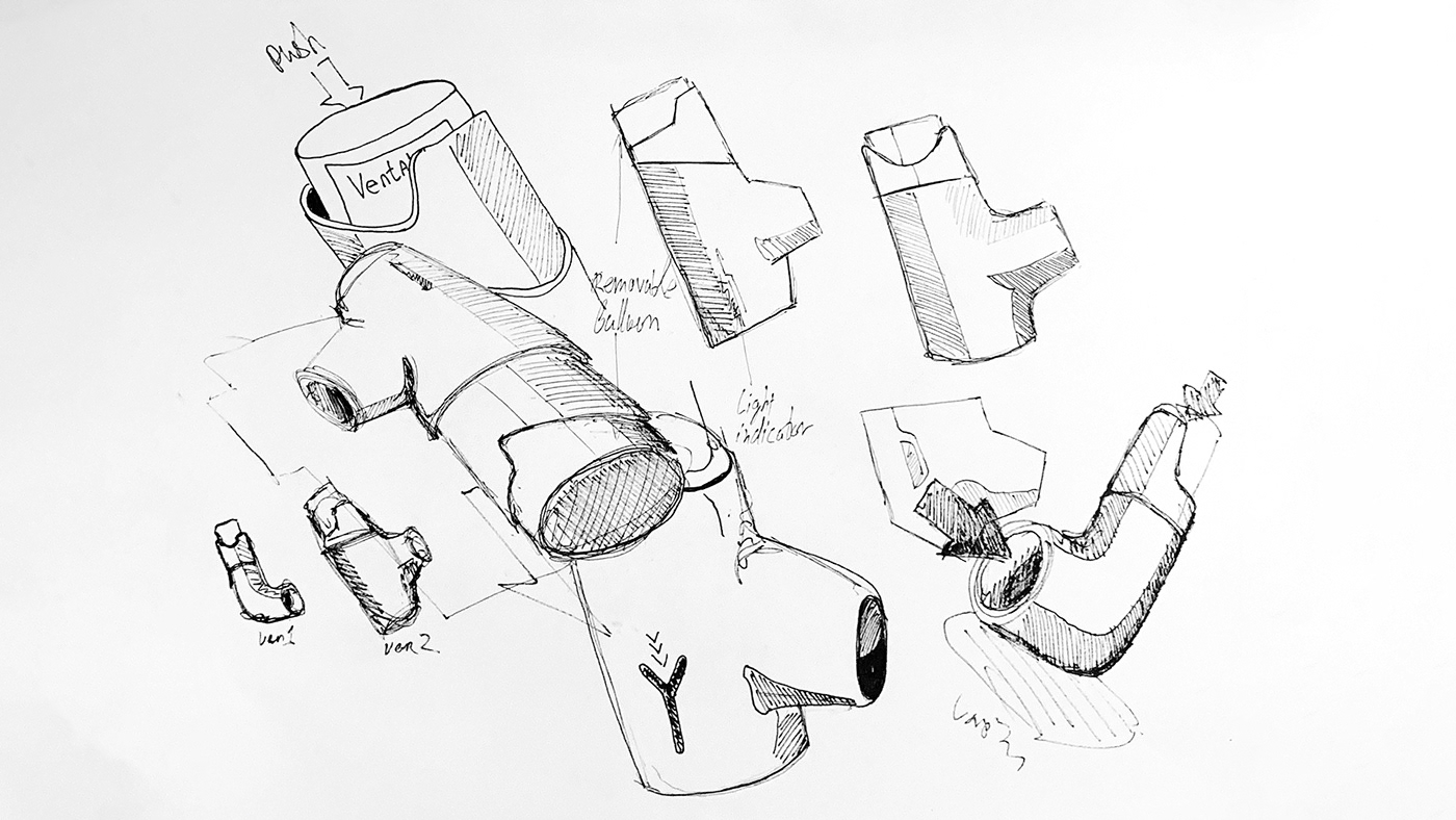 asthma inhaler ，Air，Medical equipment，AER - smart inhalers，