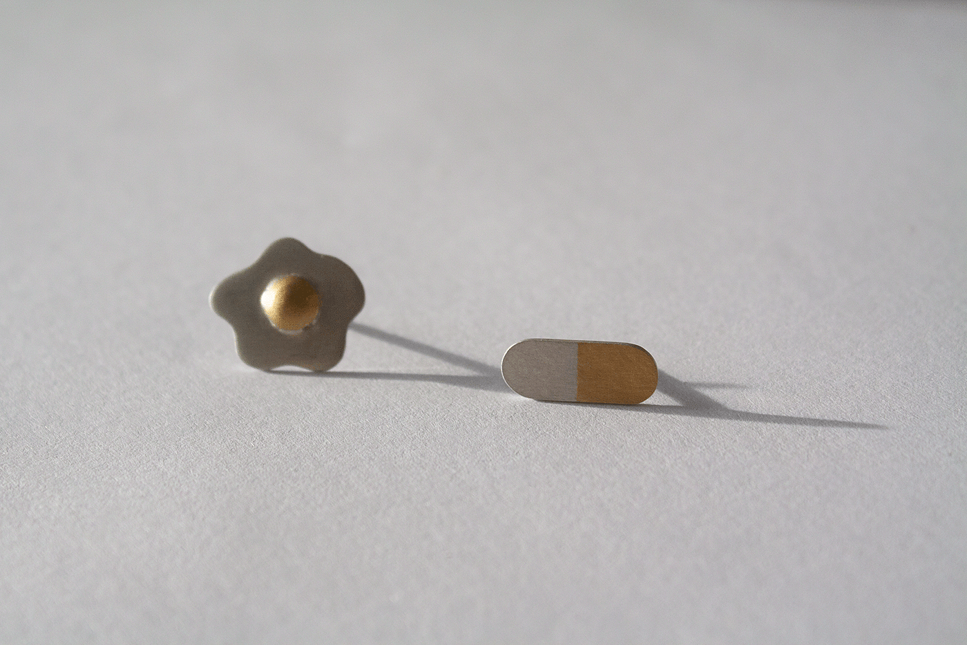 Pin，Sterling silver products，Gold cloth technology，