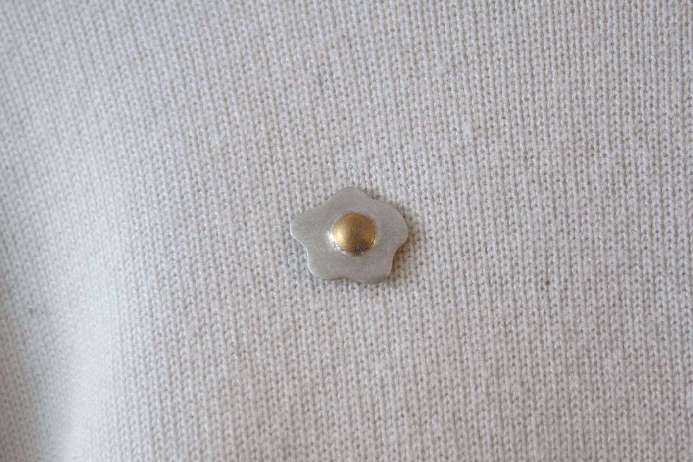 Pin，Sterling silver products，Gold cloth technology，