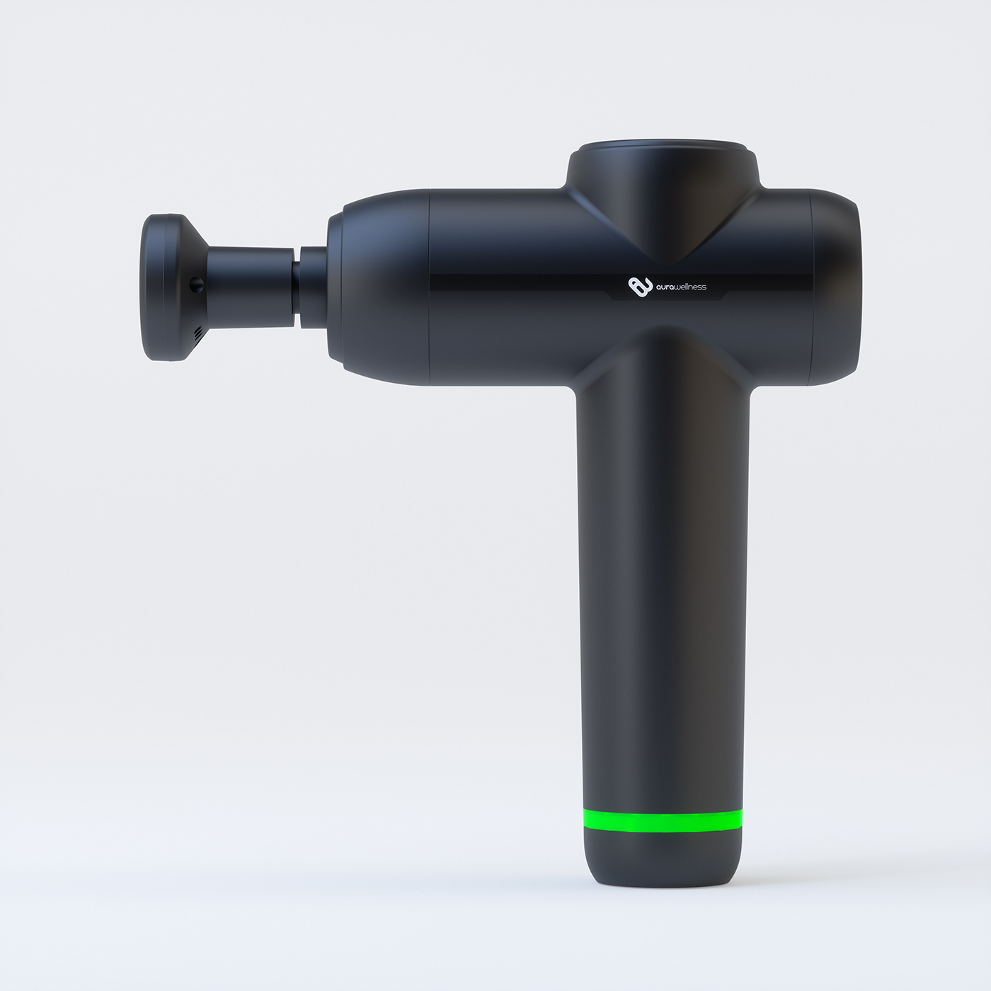 Fascia gun，Aura Revive，product design，