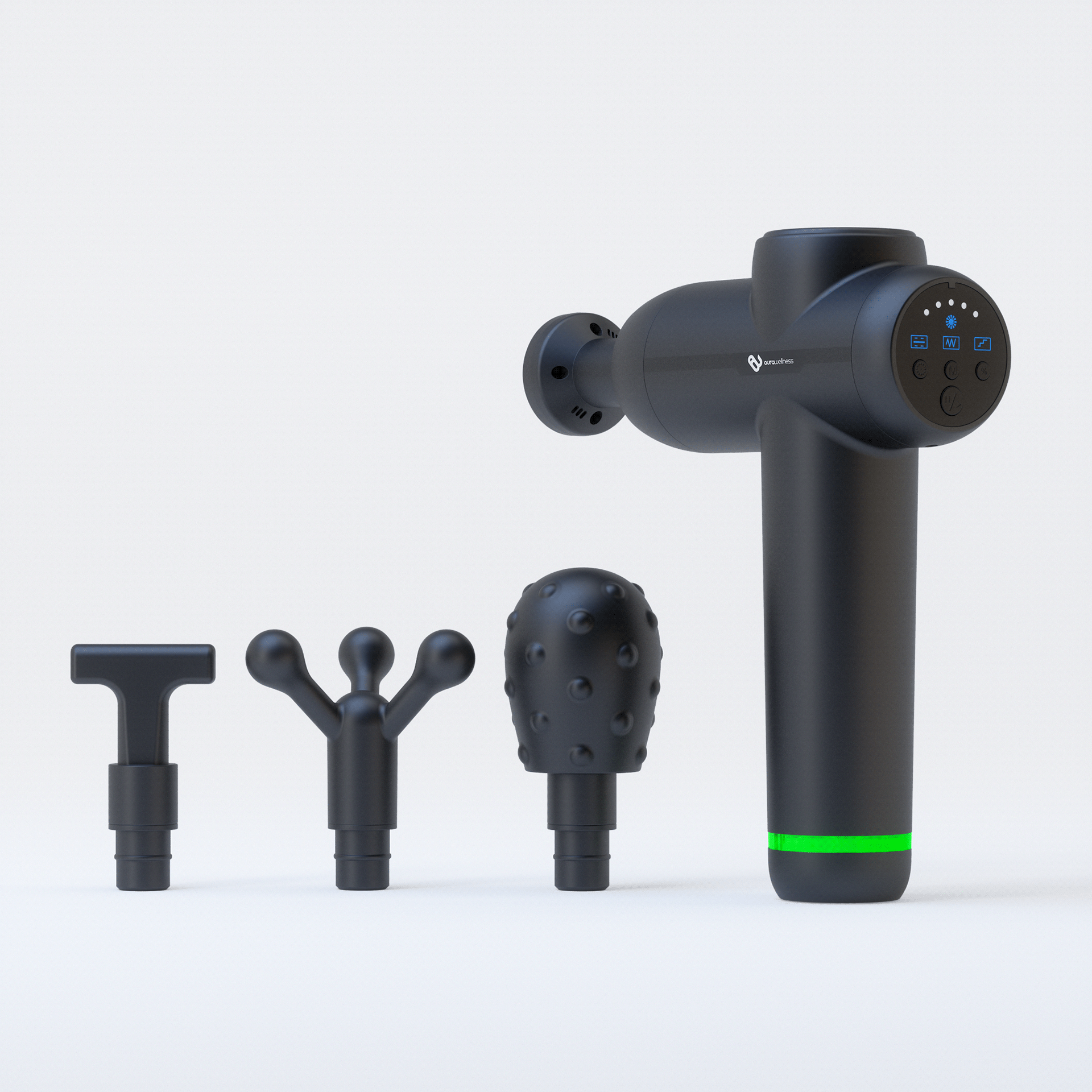 Fascia gun，Aura Revive，product design，