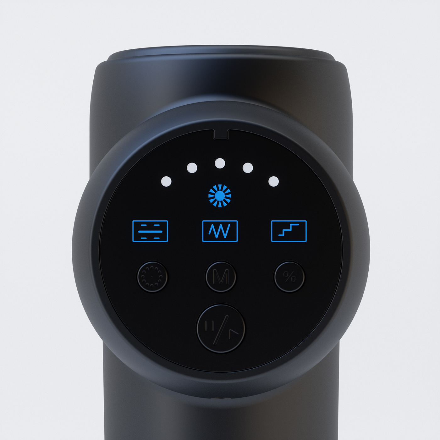 Fascia gun，Aura Revive，product design，