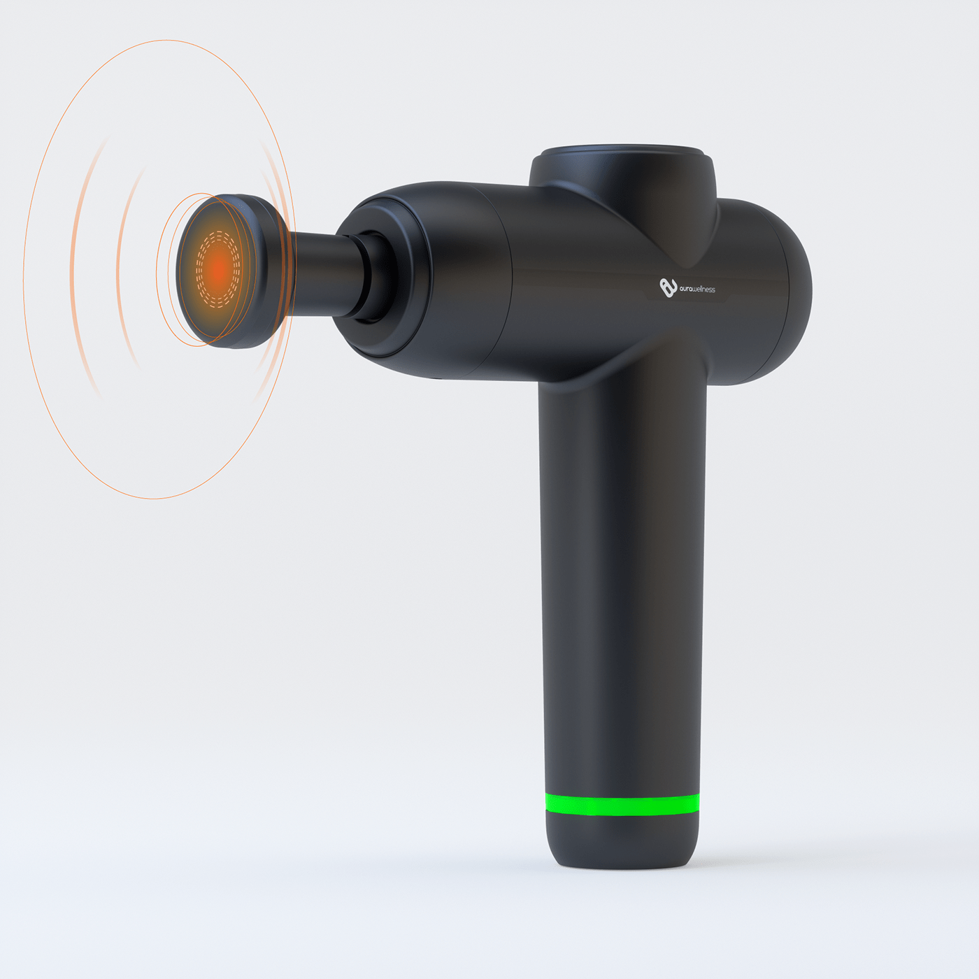 Fascia gun，Aura Revive，product design，