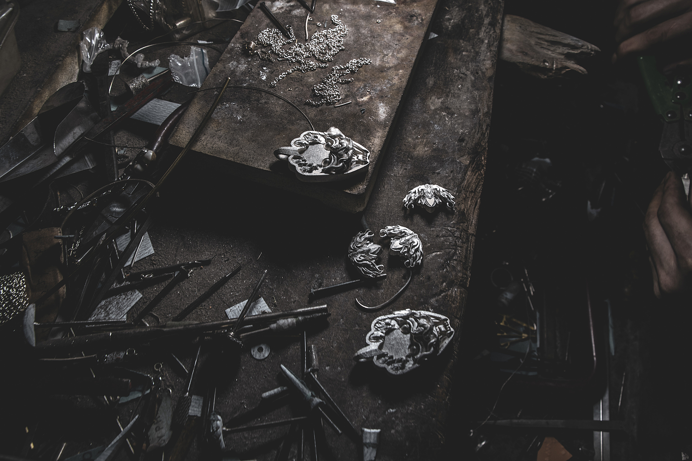 Silver design，Original design，Chinese style，National tide，Pitiful，Metalworking，shanhaiching，