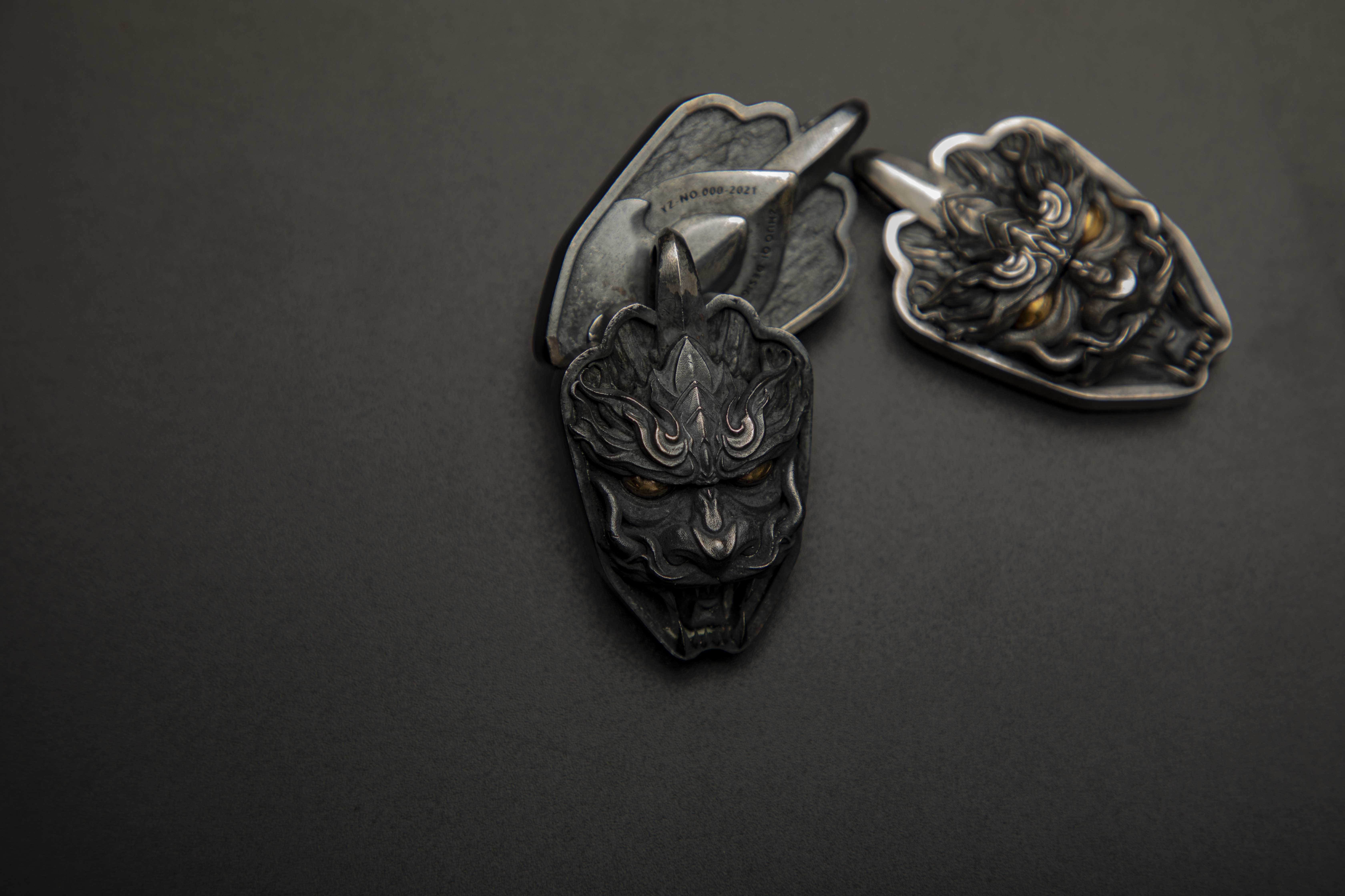 Silver design，Original design，Chinese style，National tide，Pitiful，Metalworking，shanhaiching，