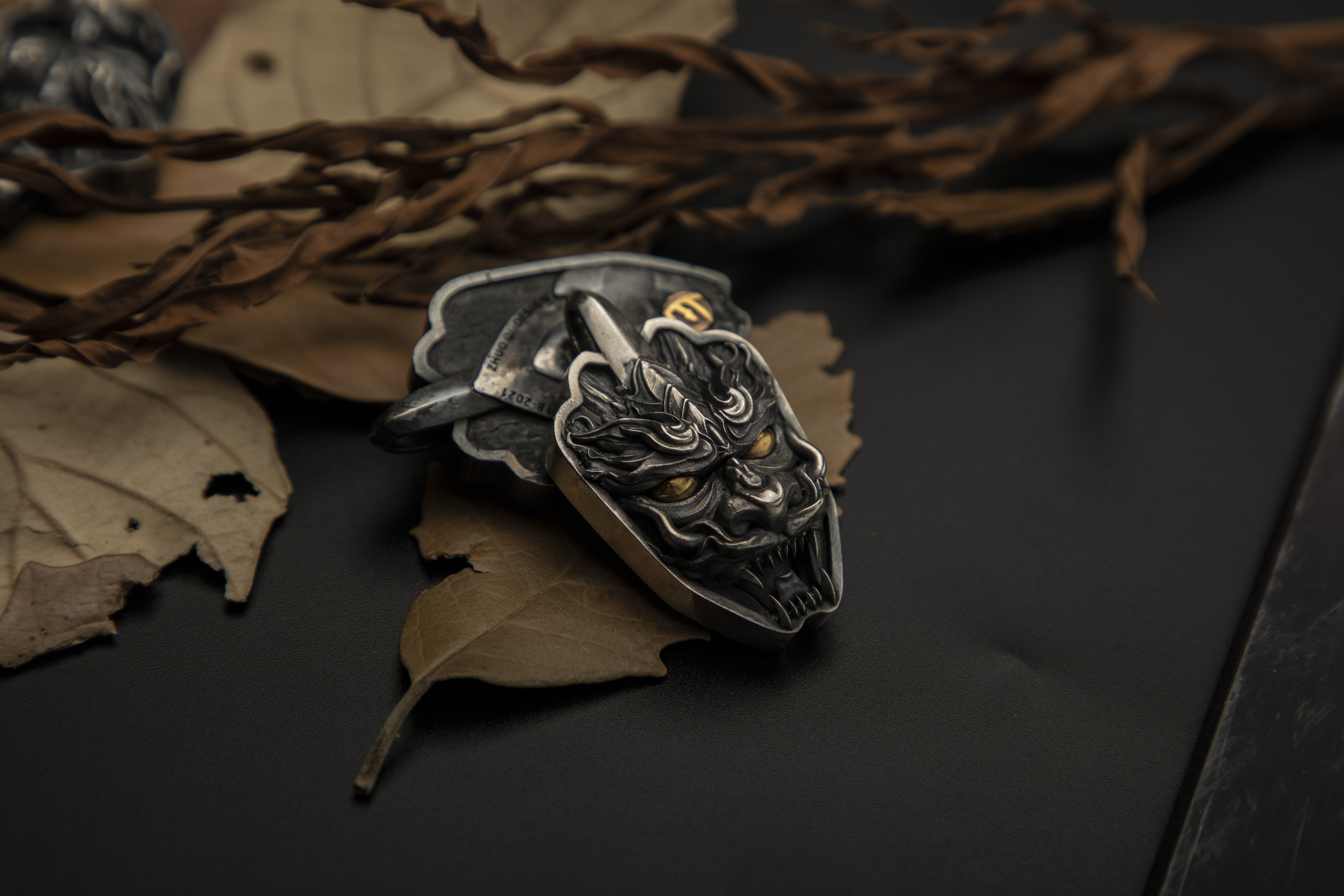 Silver design，Original design，Chinese style，National tide，Pitiful，Metalworking，shanhaiching，