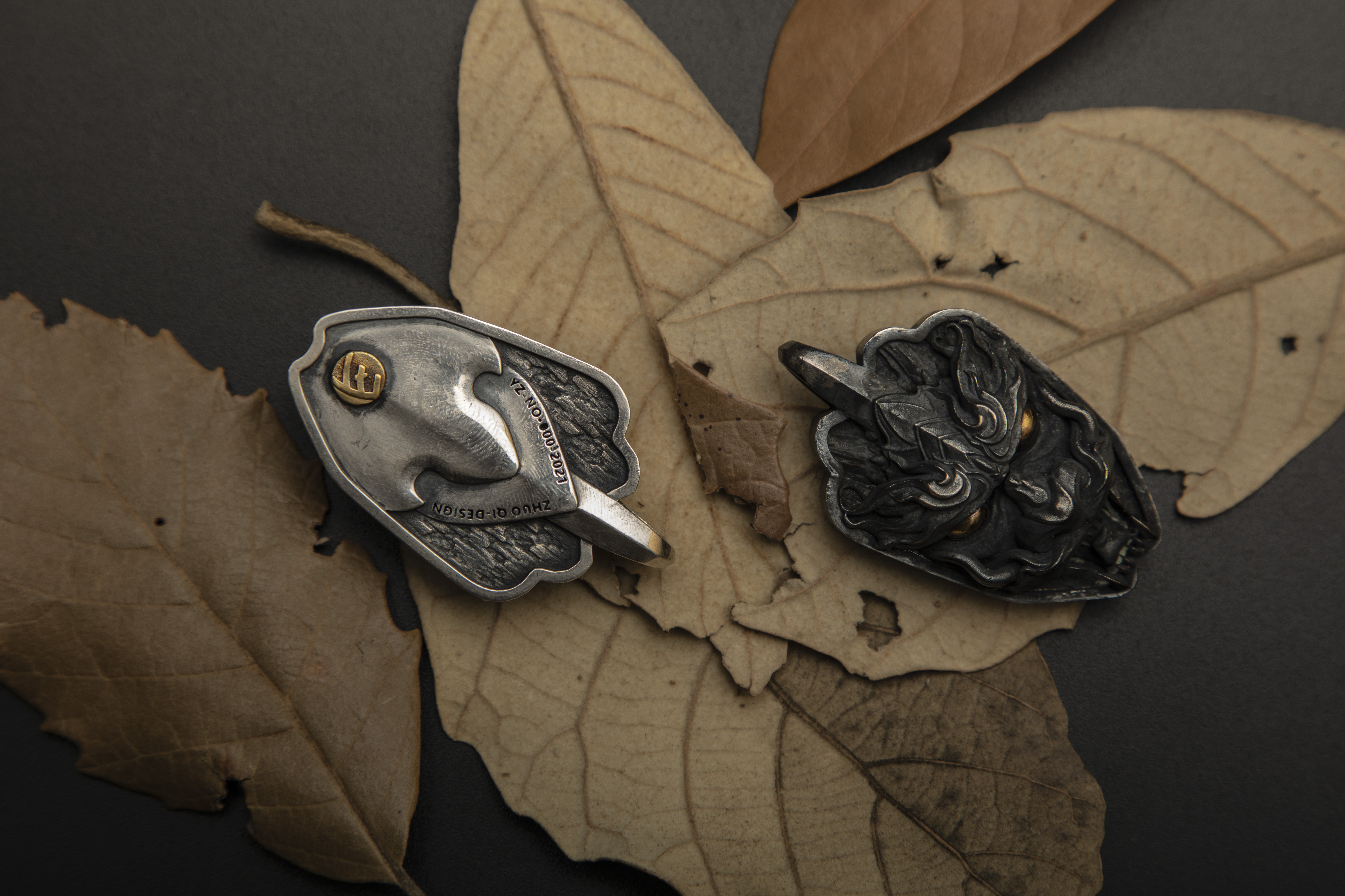 Silver design，Original design，Chinese style，National tide，Pitiful，Metalworking，shanhaiching，