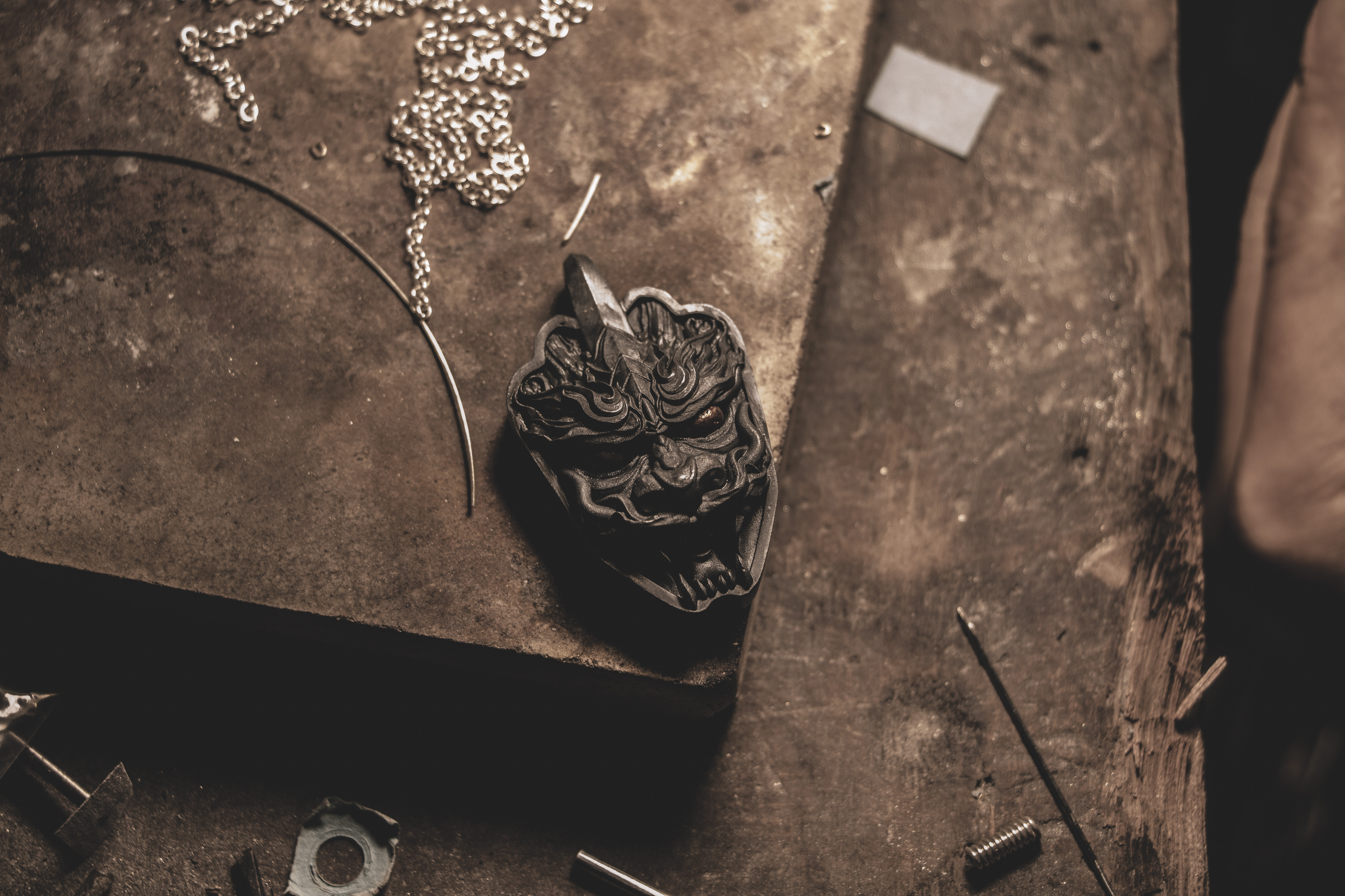 Silver design，Original design，Chinese style，National tide，Pitiful，Metalworking，shanhaiching，