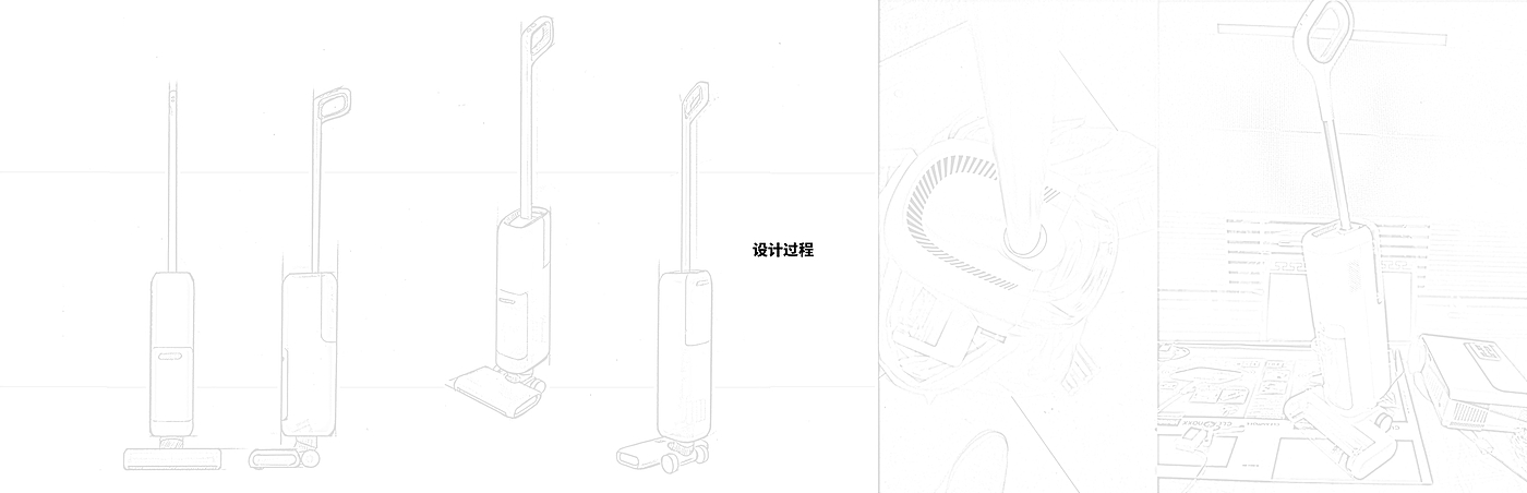 Washing machine，clean，Vacuum cleaner，Mopping，Sweeping and towing integration，