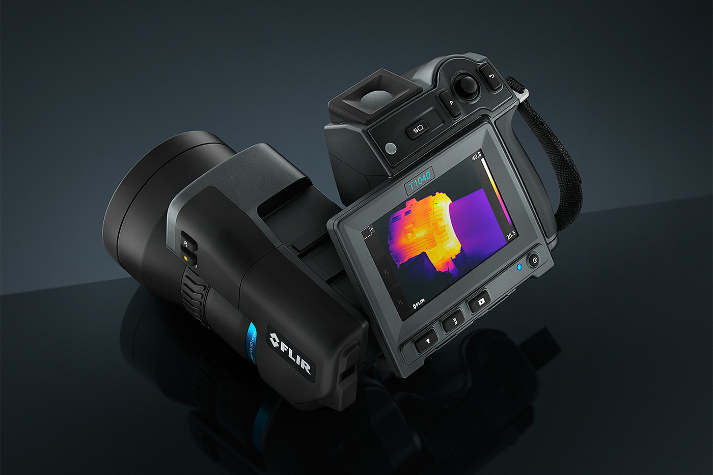 Infrared thermal imager，cgi，Render，FLIR，industrial product，Handheld，